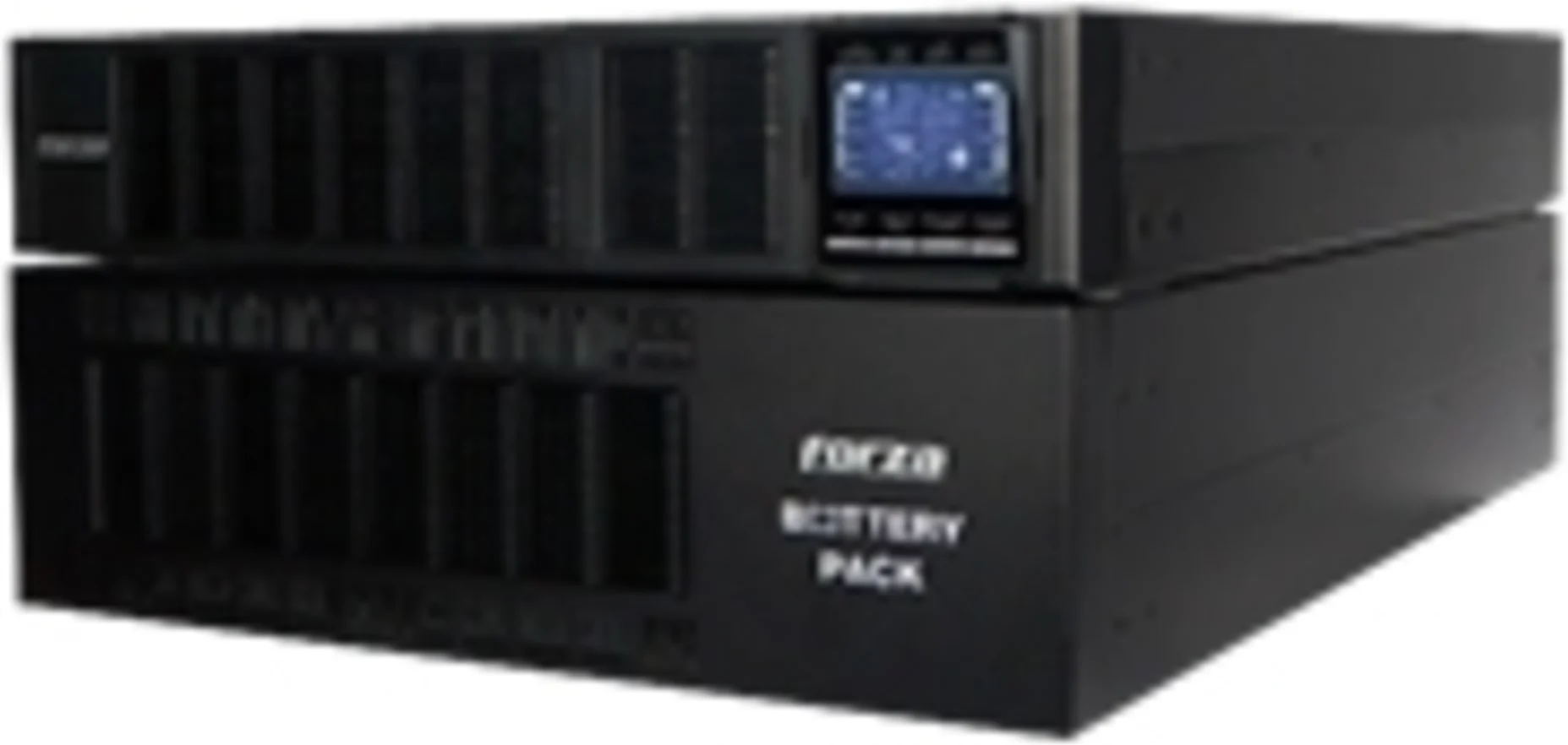 Imagen 2 de UPS Forza 10KVA 10000W Rack 220V 40-70Hz c/banco de bateria LCD USB SNMP RS232