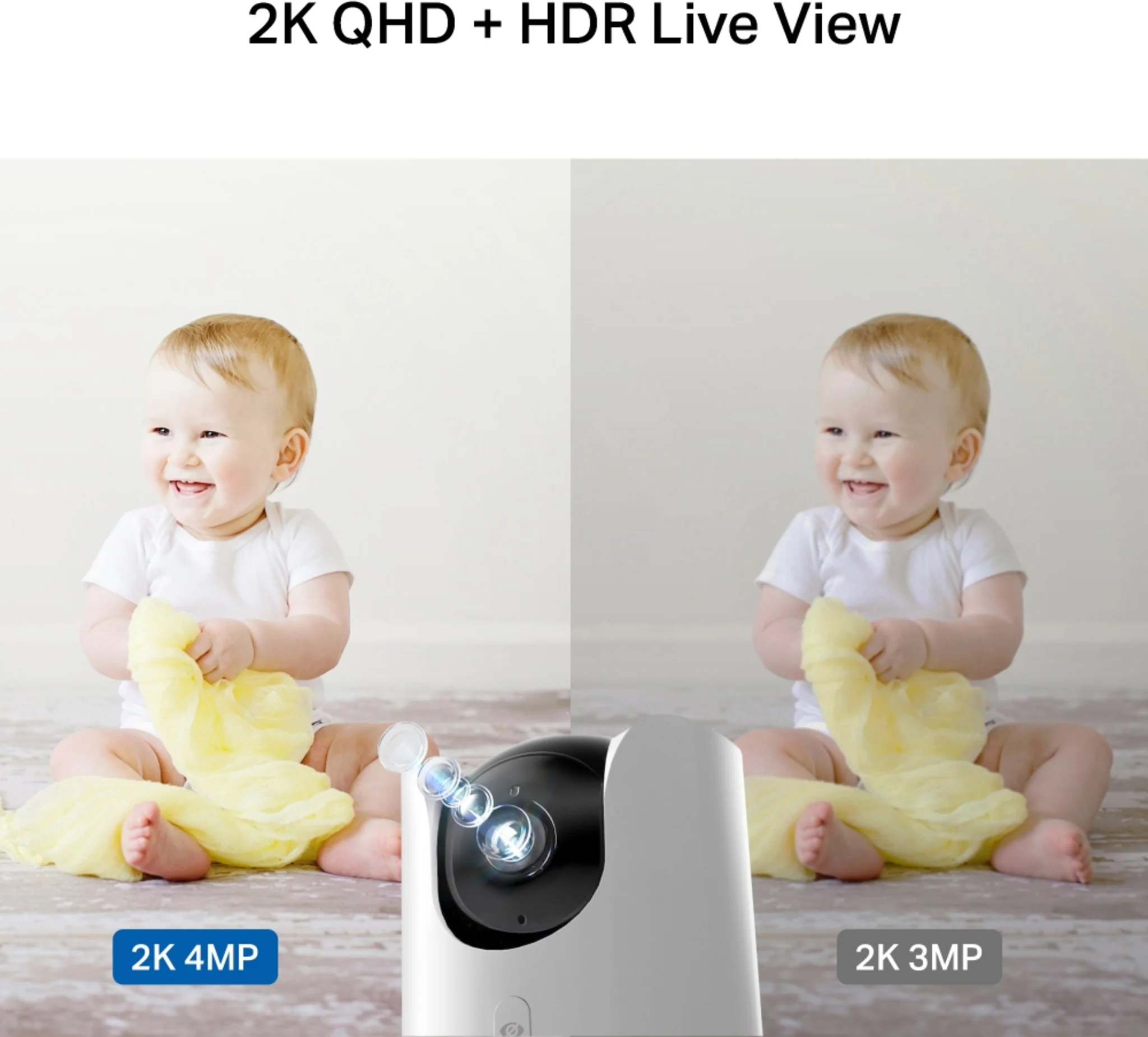 Imagen 2 de Cámara de Seguridad Inteligente Tapo C225 V1, 2K QHD WiFi  IA, Pan/Tilt