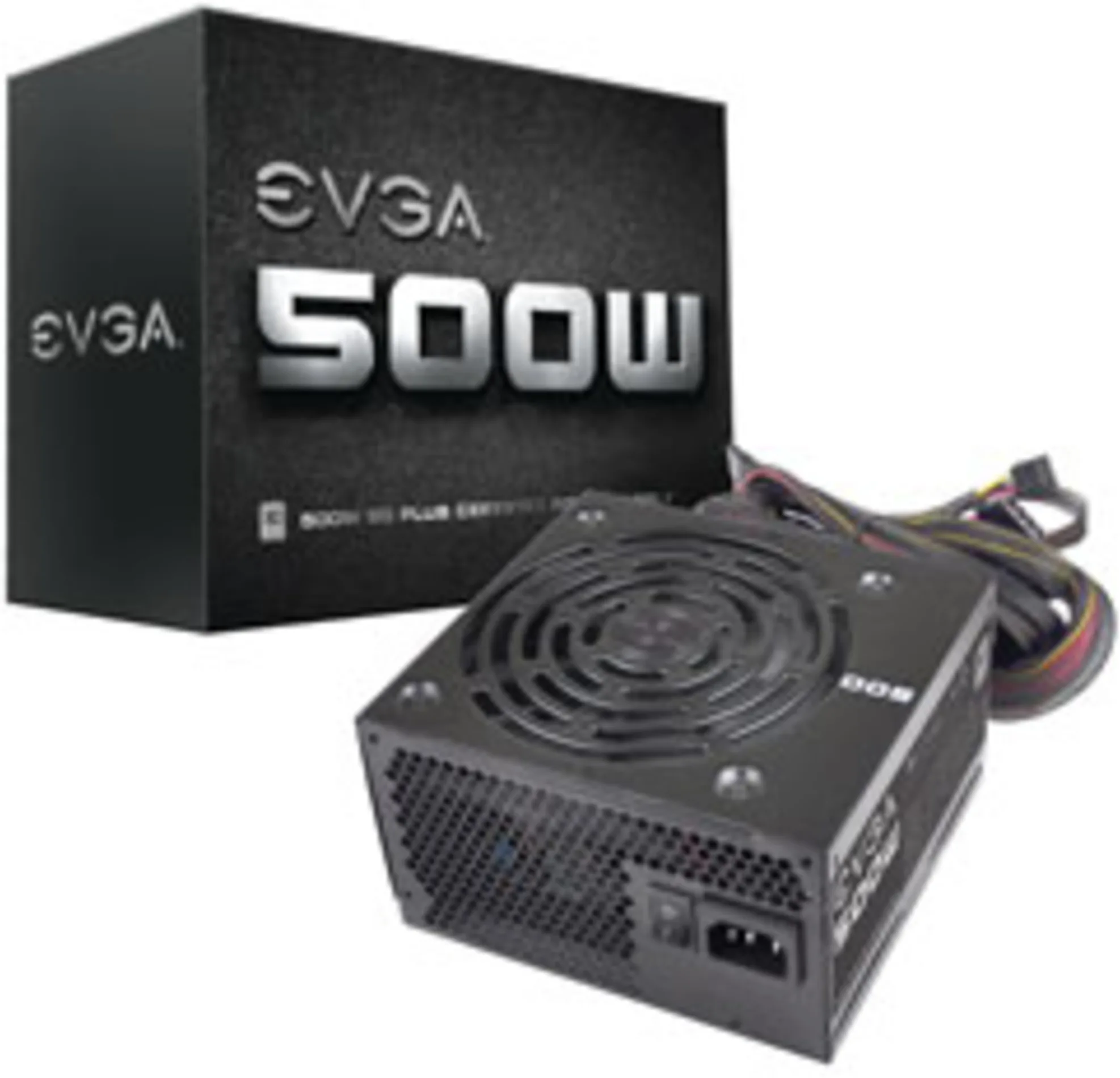 Imagen 1 de Fuente de Poder EVGA 500W 80 PLUS Certf No modular PFC Act ATX Color Negro