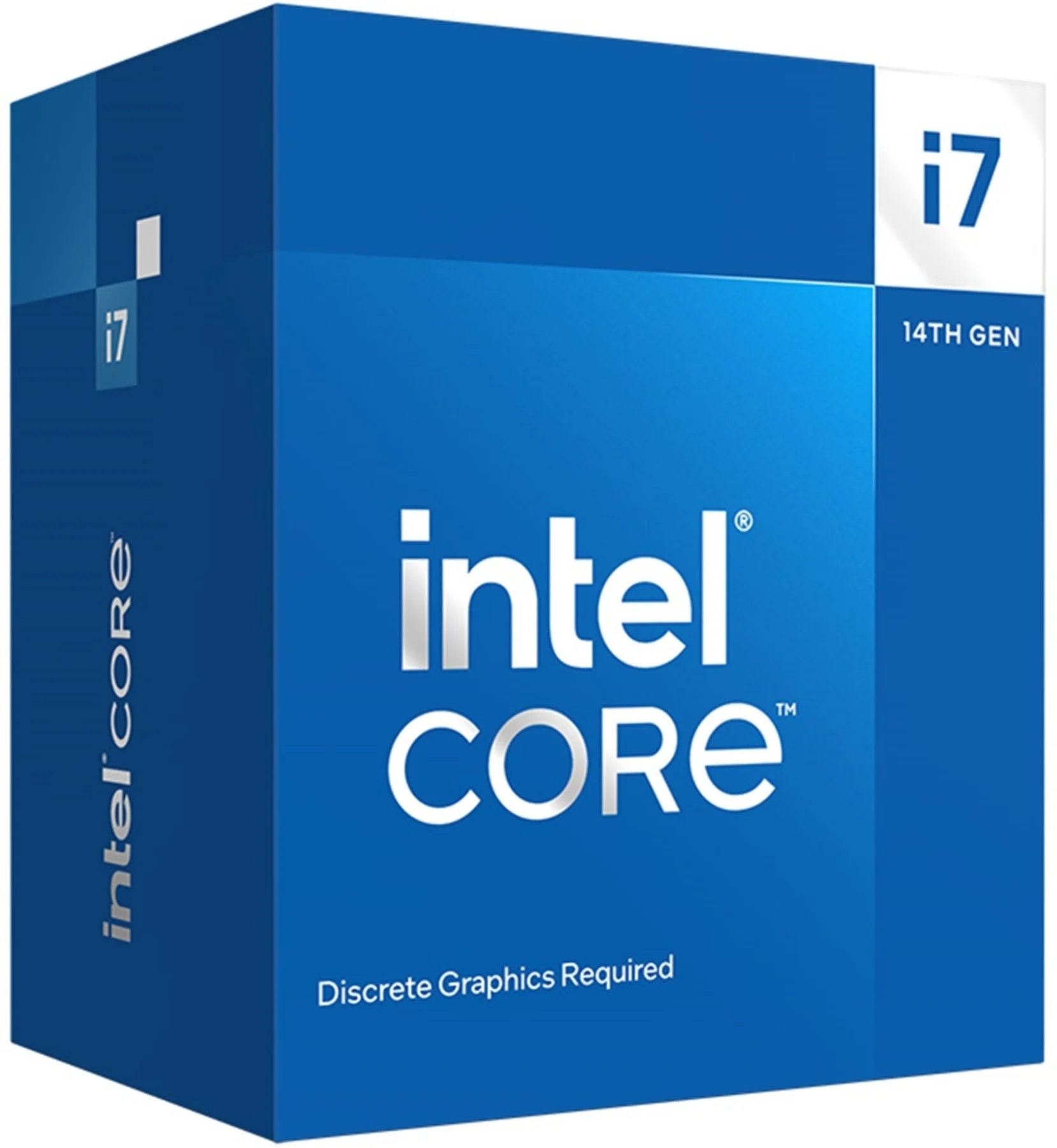 Imagen 1 de CPU Intel® Core I7-14700F 14Gth 2.10-5.30GHz Turbo 33MB 20 Núcleos LGA1700 s/Grf
