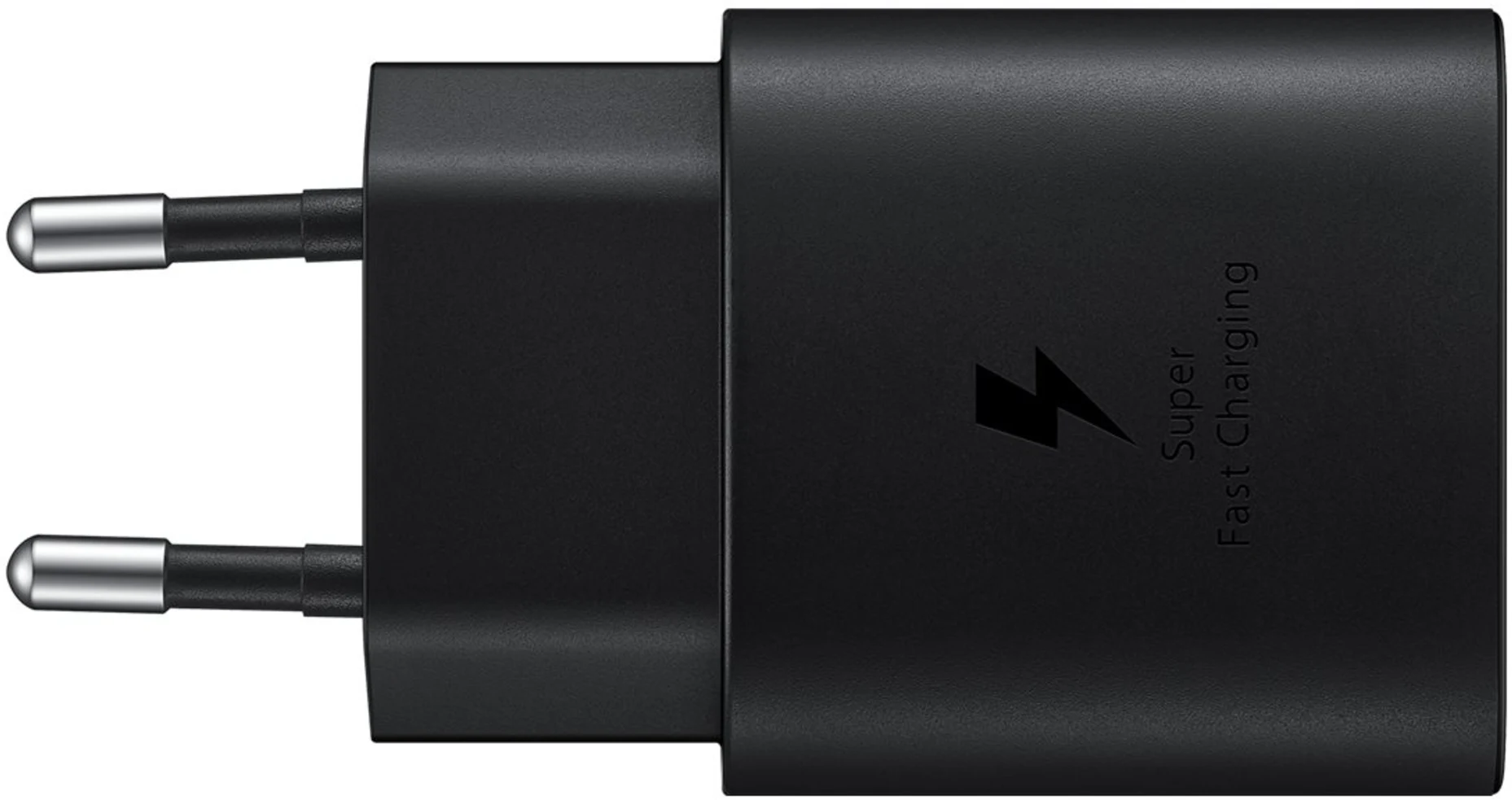 Imagen 1 de Cargador Samsung para Smartphone 25W Carga Rápida 100-240V Negro (No incl Cable)