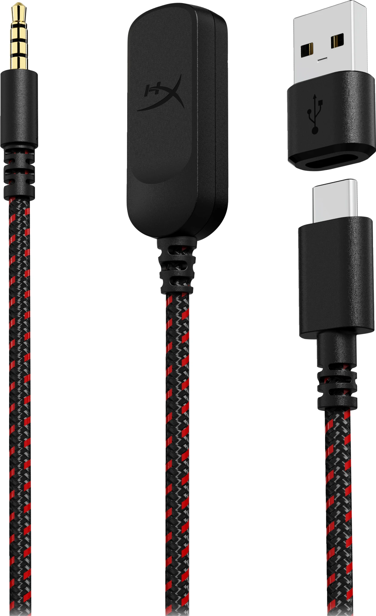 Imagen 3 de Audífonos Gamer Alámbricos OverEar HyperX Cloud III, 3.5mm USB2.0 Negro/rojo