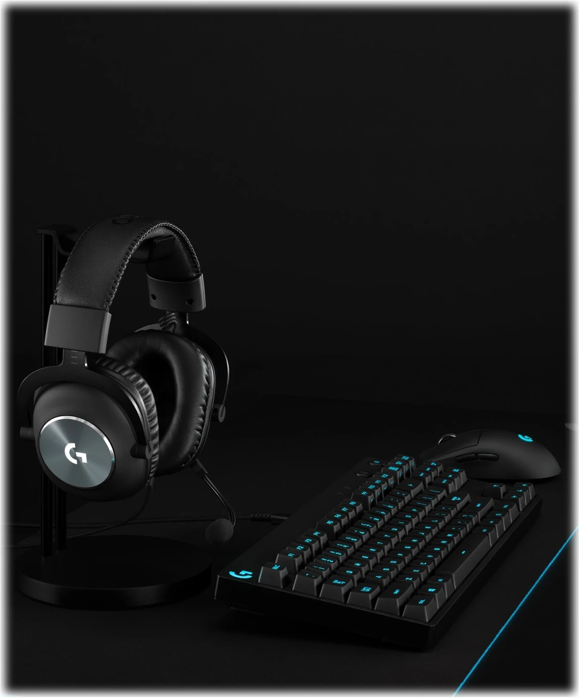 Imagen 2 de Audífonos Gamer Logitech PRO X c/Mic Sonido envolvente Jack 3.5mm/USB Negro