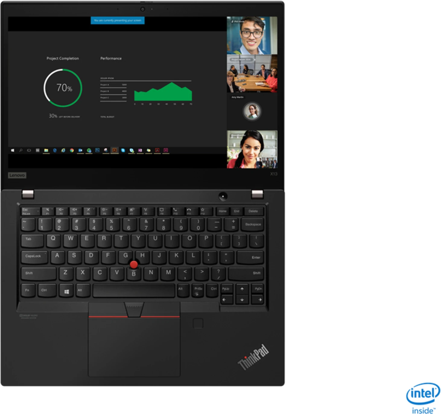 Imagen 3 de Notebook Lenovo ThinkPad X13 Gen3 I7-1255U RAM 16GB SSD 512GB 13.3" WUXGA W11P (Reacondicionado)