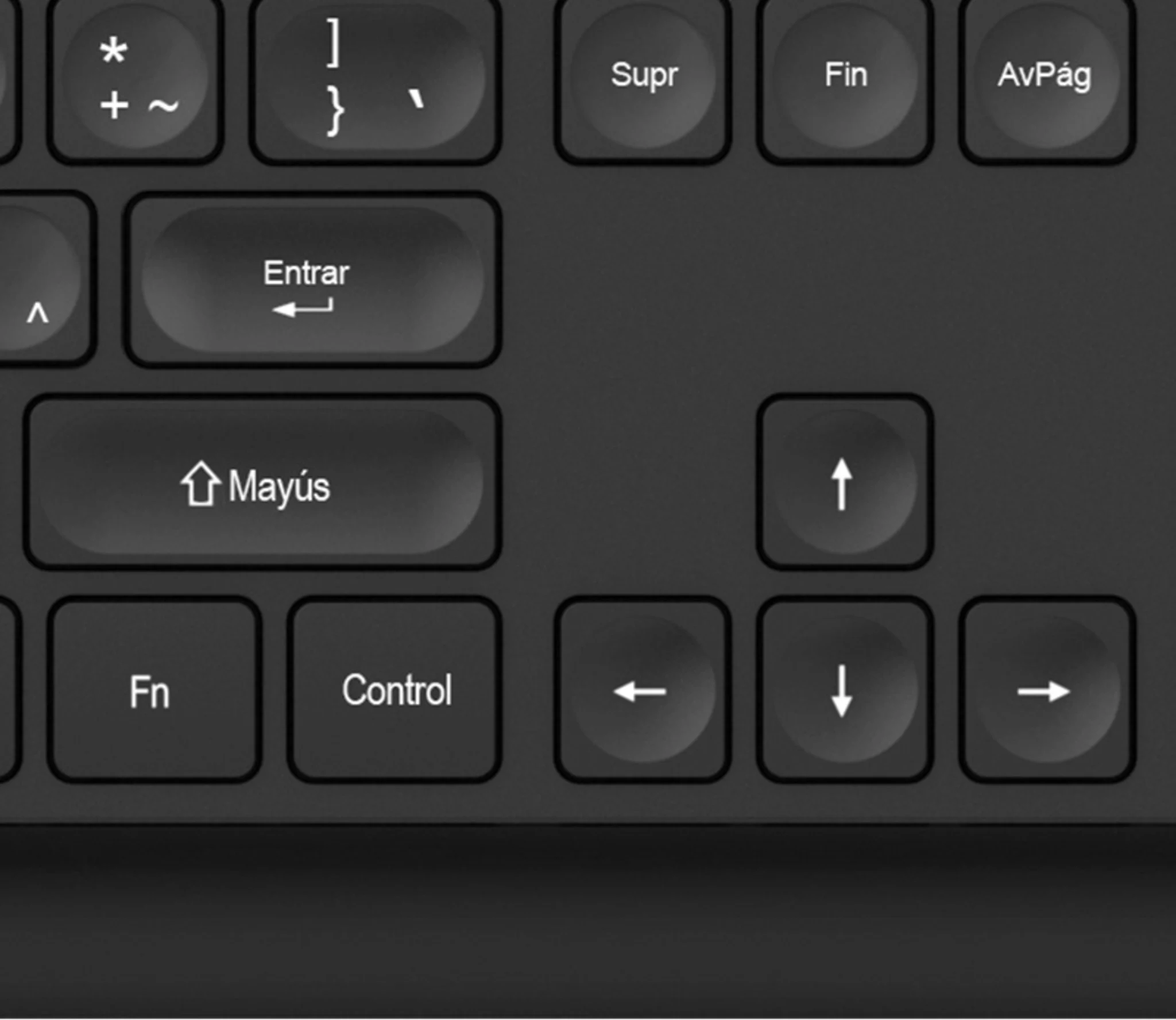 Imagen 4 de Teclado Alámbrico KlipX KKM-252S, Español USB 2.0 Teclas Multimedia Color negro