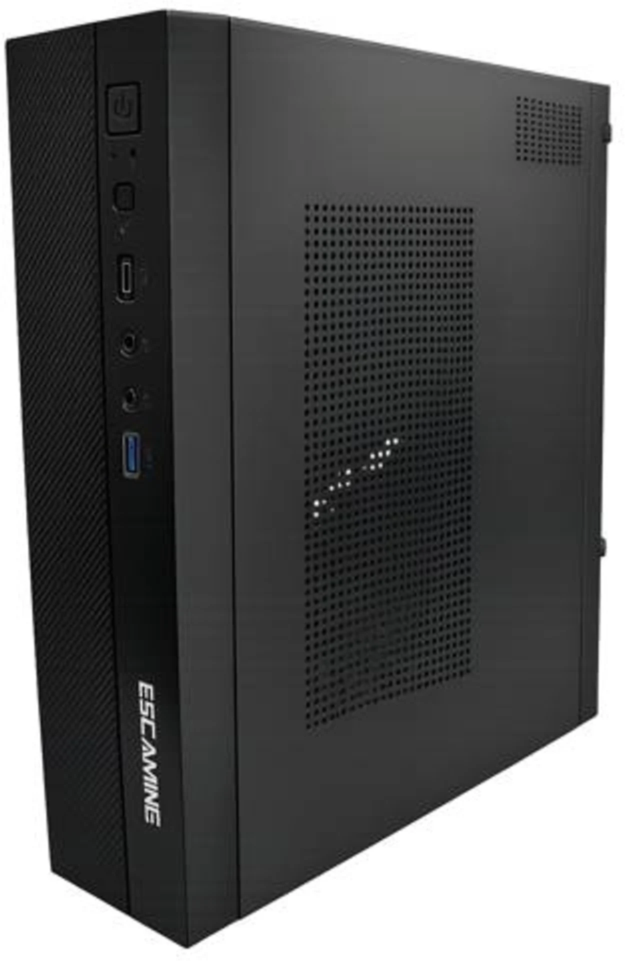 Imagen 6 de Gabinete Slim Esgaming J01, 1*USB3.0 2*USB2.0 USB-C Fuente 650W Color Negro