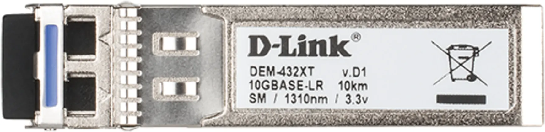 Imagen 0 de Transceiver de fibra D-Link DEM-432XT 10GBase-LR SFP+ Transceiver (10 Km)