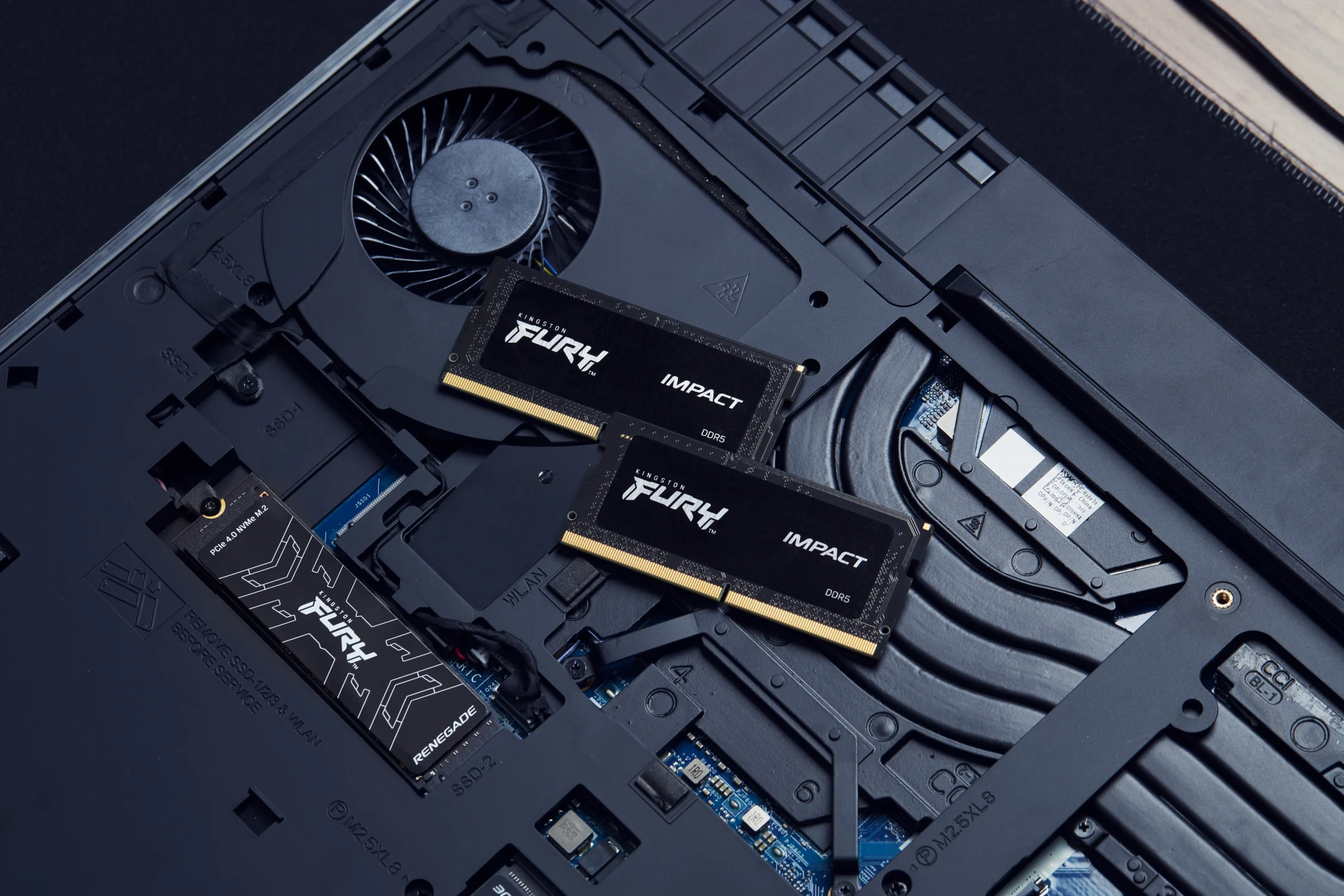 Imagen 7 de Memoria RAM 32GB DDR5 5600MHz SO-DIMM CL40 Non-ECC 1.1v 262p Kingston FURYImpact