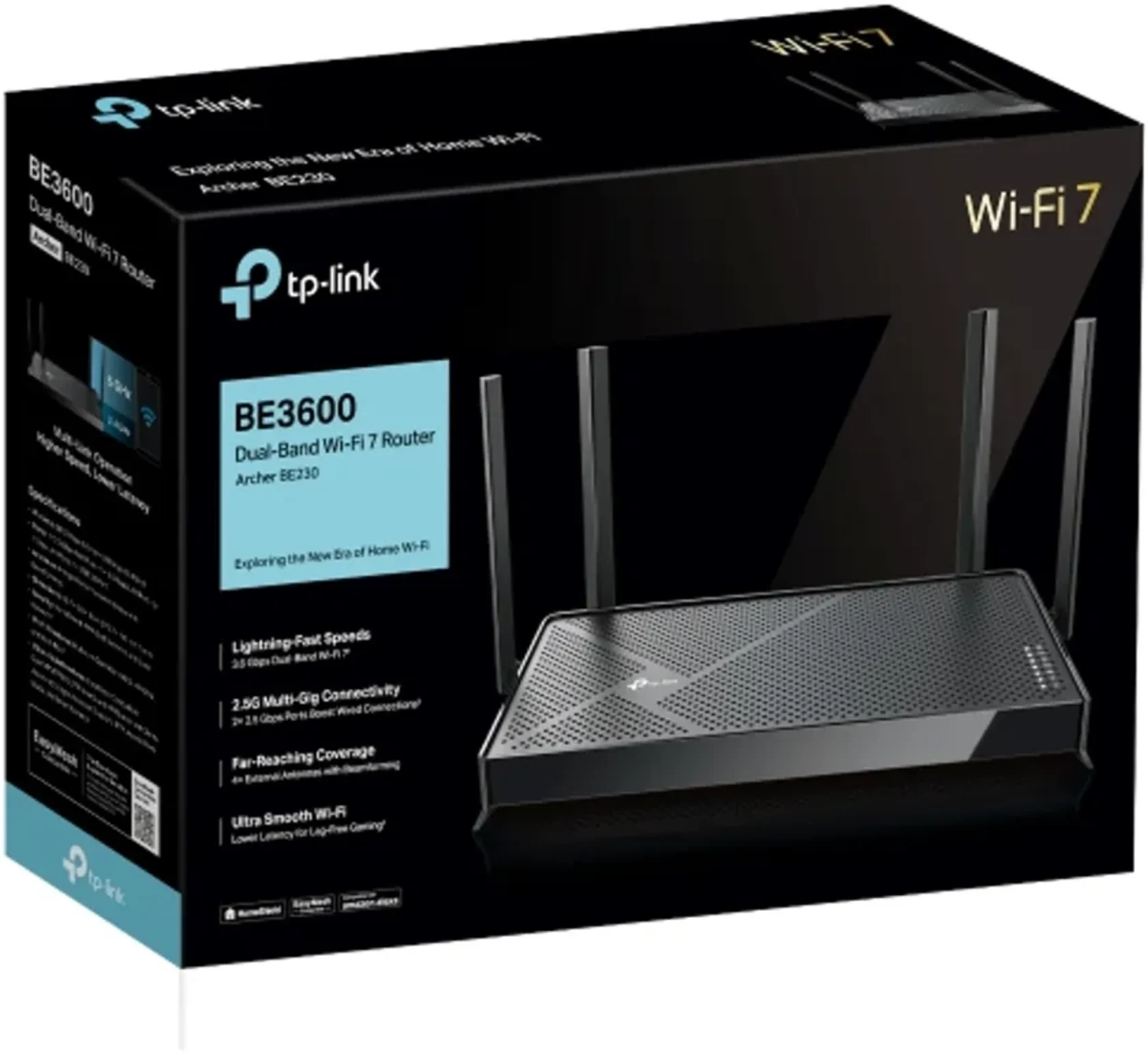 Imagen 0 de TP-Link - BE3600 Dual-Band Wi-Fi 7 Route