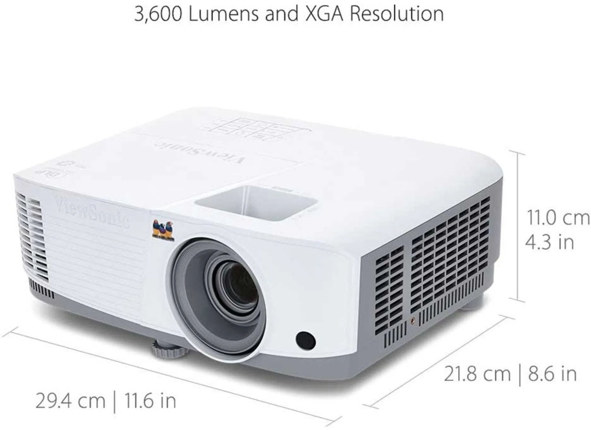 Imagen 10 de Proyector ViewSonic PA503X DLP XGA 3800 LUM XGA HDMI RGB 2*VGA USB RS232