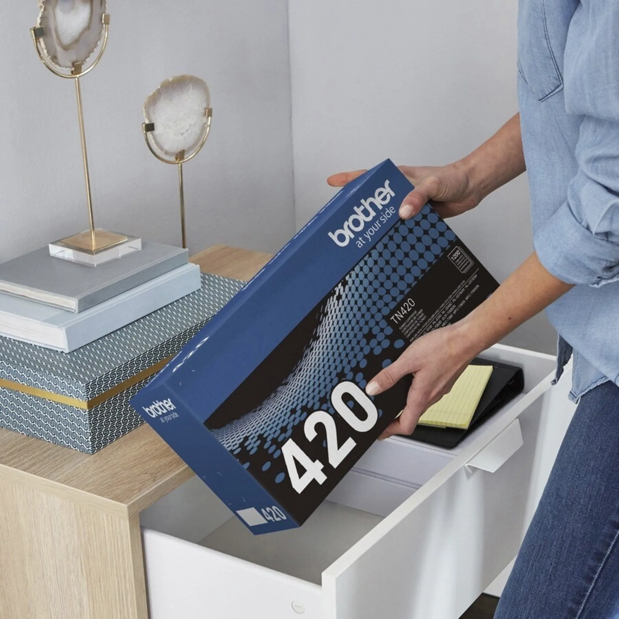 Imagen 8 de Toner Brother TN-420 Negro para Impr Láser HL-2270DW-HL2240, 1200 Pag. 