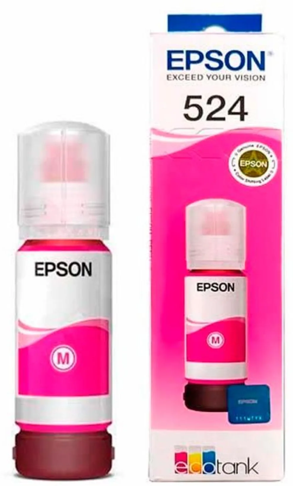 Imagen 0 de Botella de Tinta Epson T524 Magenta para Imp L15150 L15160 6000 Páginas 17.26ml 