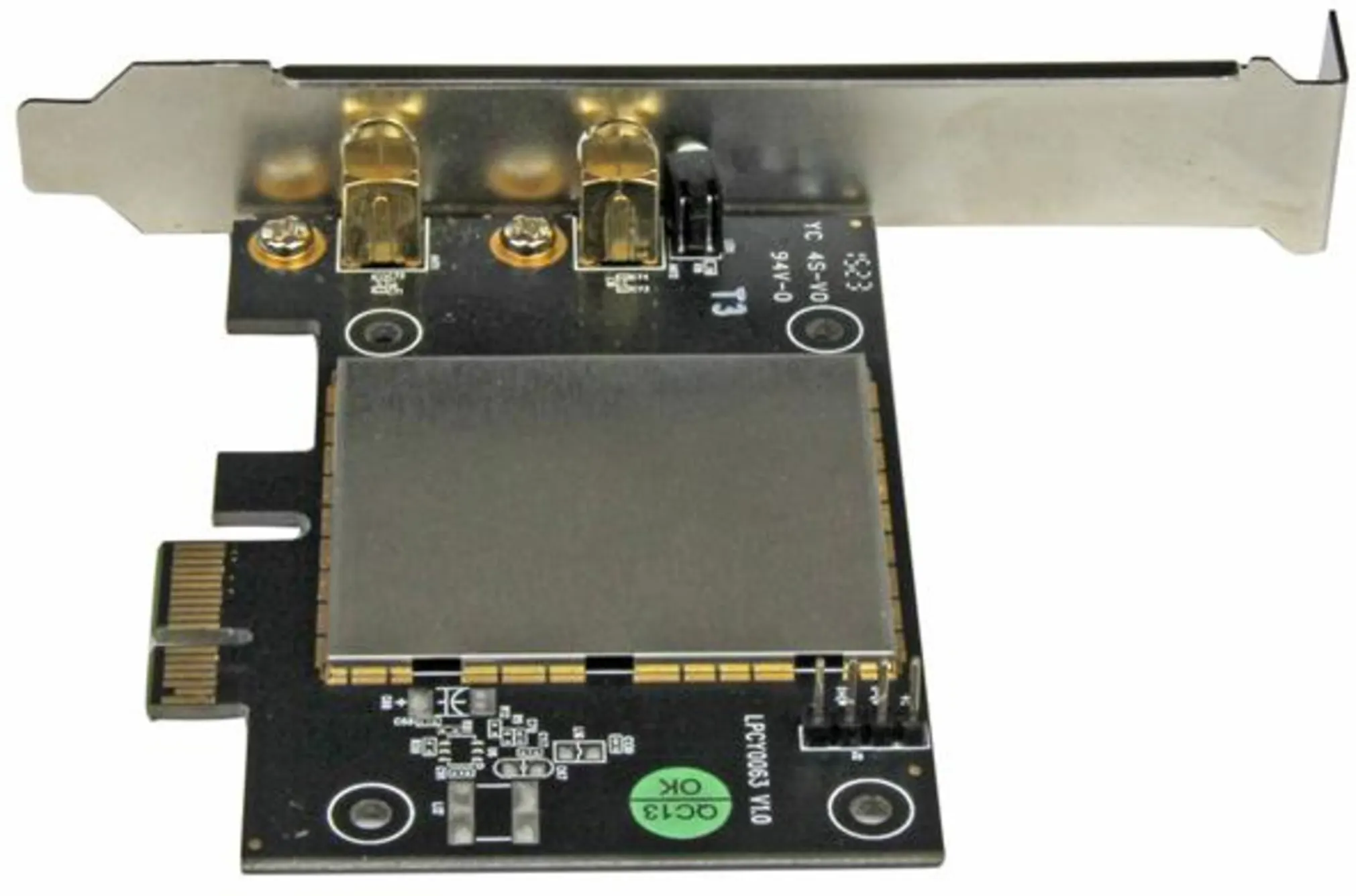 Imagen 4 de Tarjeta PCIe AC600 Wireless AC600 StarTech Dual Band 2.4GHz (150Mbps) and 5GHz