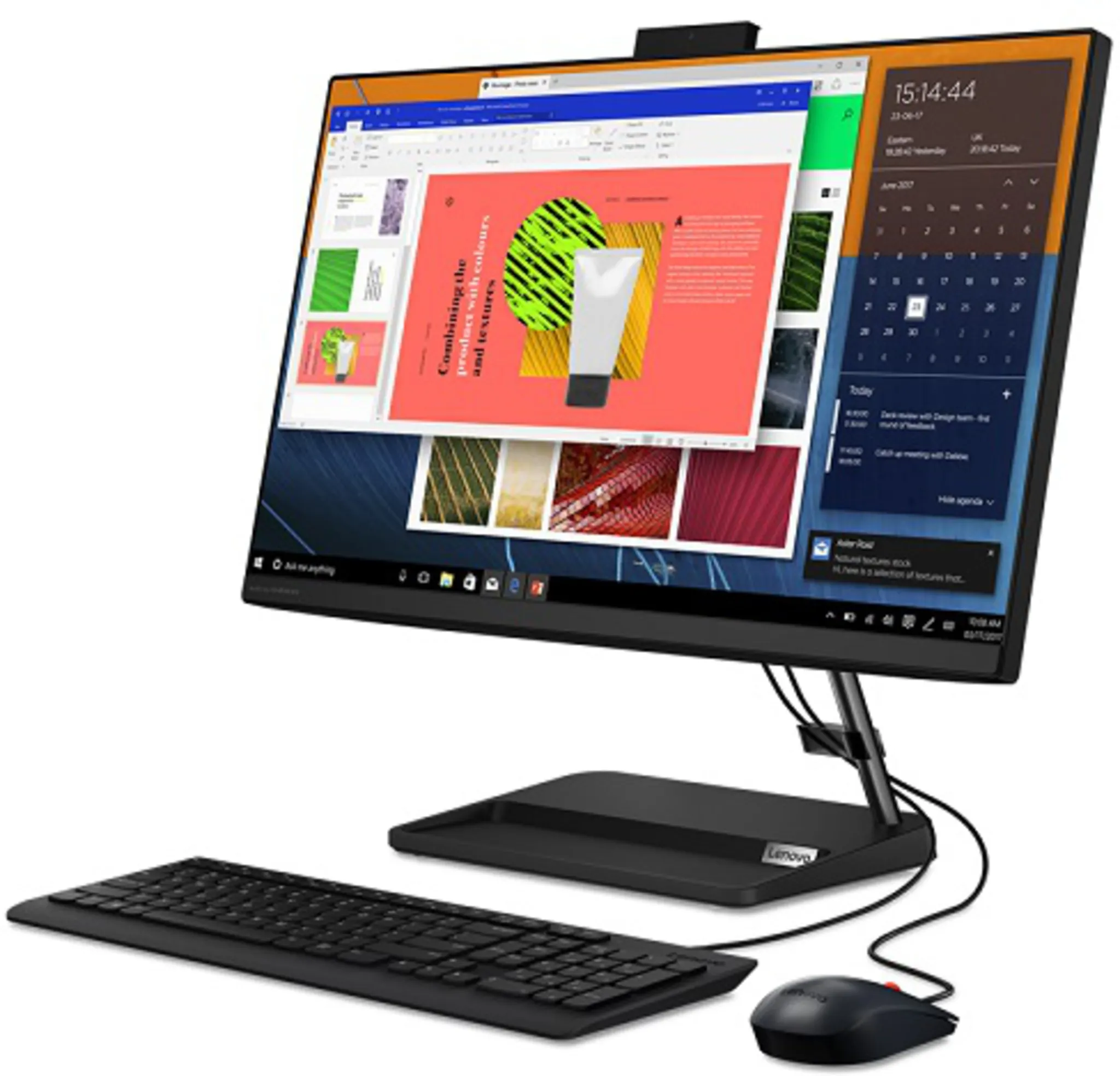 Imagen 0 de Computador Lenovo AIO IdeaCentre 3 24ALC6 AMD R3 5300U RAM8GB SSD512GB 23.8" W1H