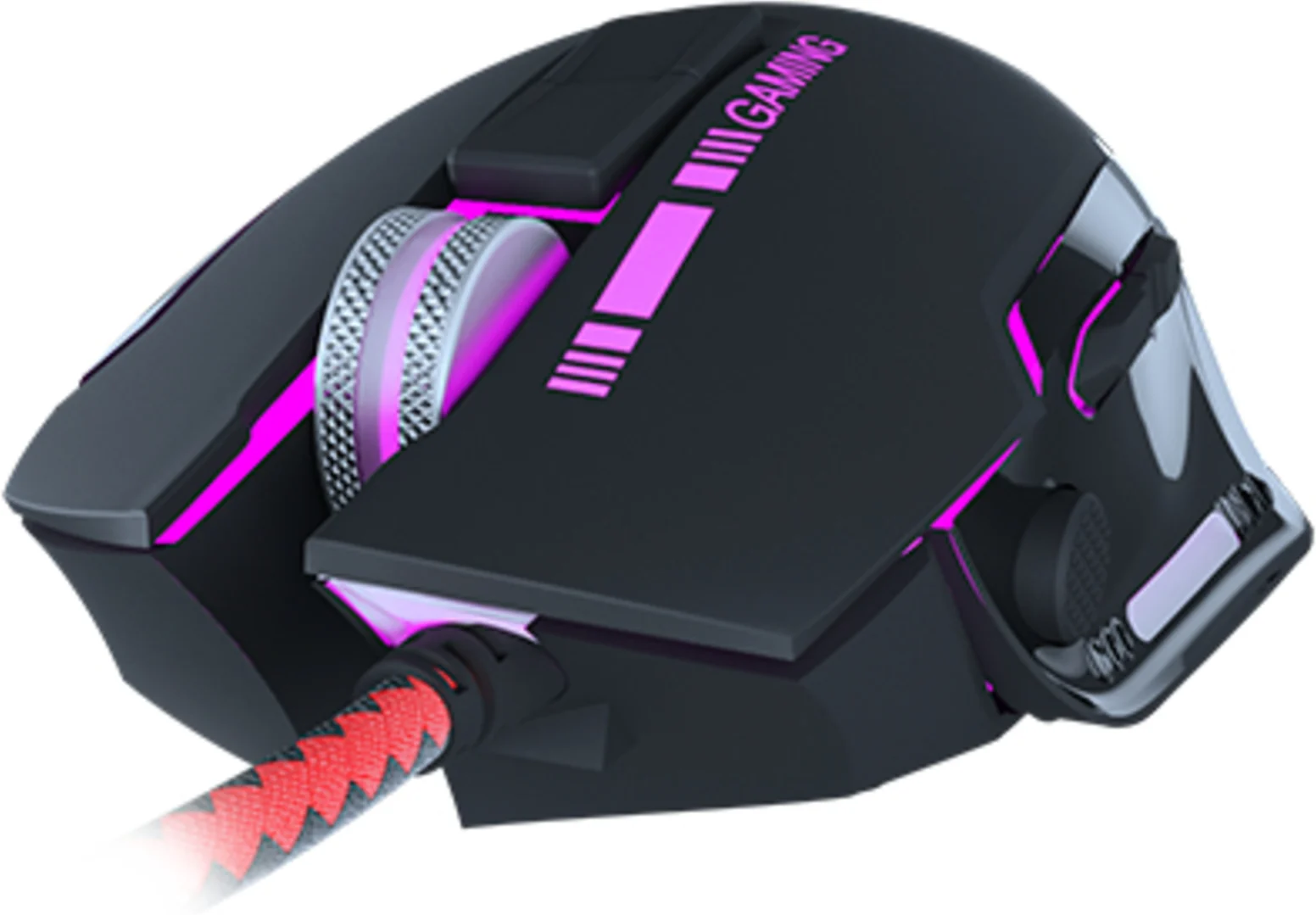 Imagen 0 de Mouse Gamer Xtech 3D 8 Botones Alámbrico USB con Resolución hasta 7200dpi LED 