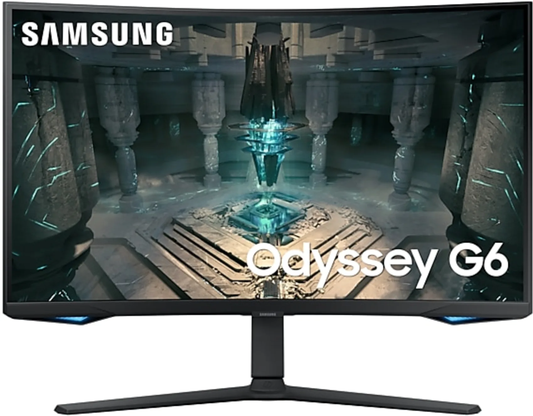 Imagen 0 de Monitor Gamer Curvo Samsung Odyss 32" QHD 2560*1440 VA WiFi BT DP HDMI USB 240Hz