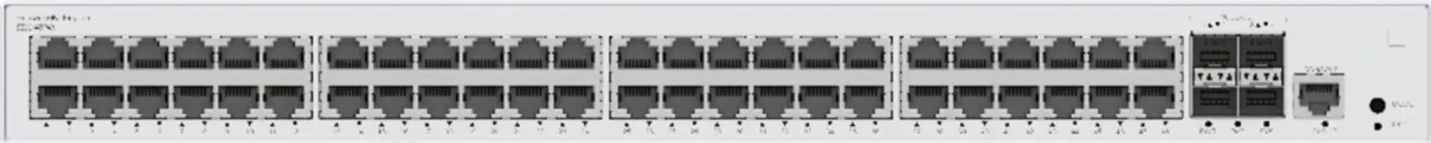 Imagen 1 de Switch Huawei eKit S220-48P4X 48P4X 48xPoE+ Gigabit 4SFP+ 10GE 380W L2 Gest Nube