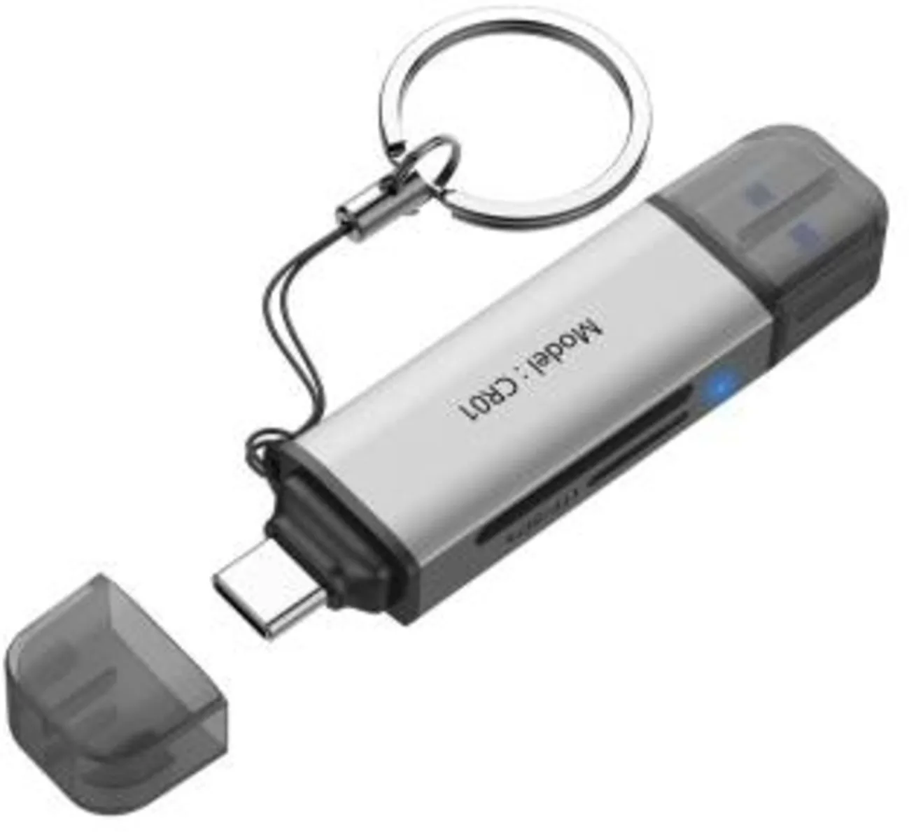 Imagen 2 de CARD READER USB C / USB 3.0/ MICRO SD / SD / HS-HUB-CR01 HIKSEMI