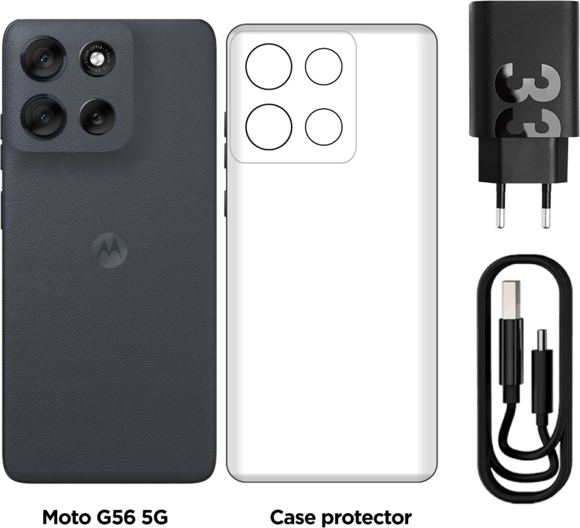 Imagen 4 de Celular Motorola Moto G56 256GB RAM 8GB 50MP 6.72' Azul