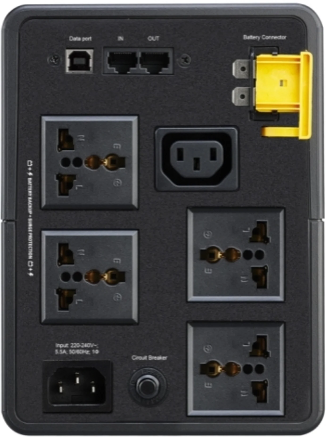 Imagen 3 de UPS APC Back-UPS 1200VA 230V AVR Universal Sockets