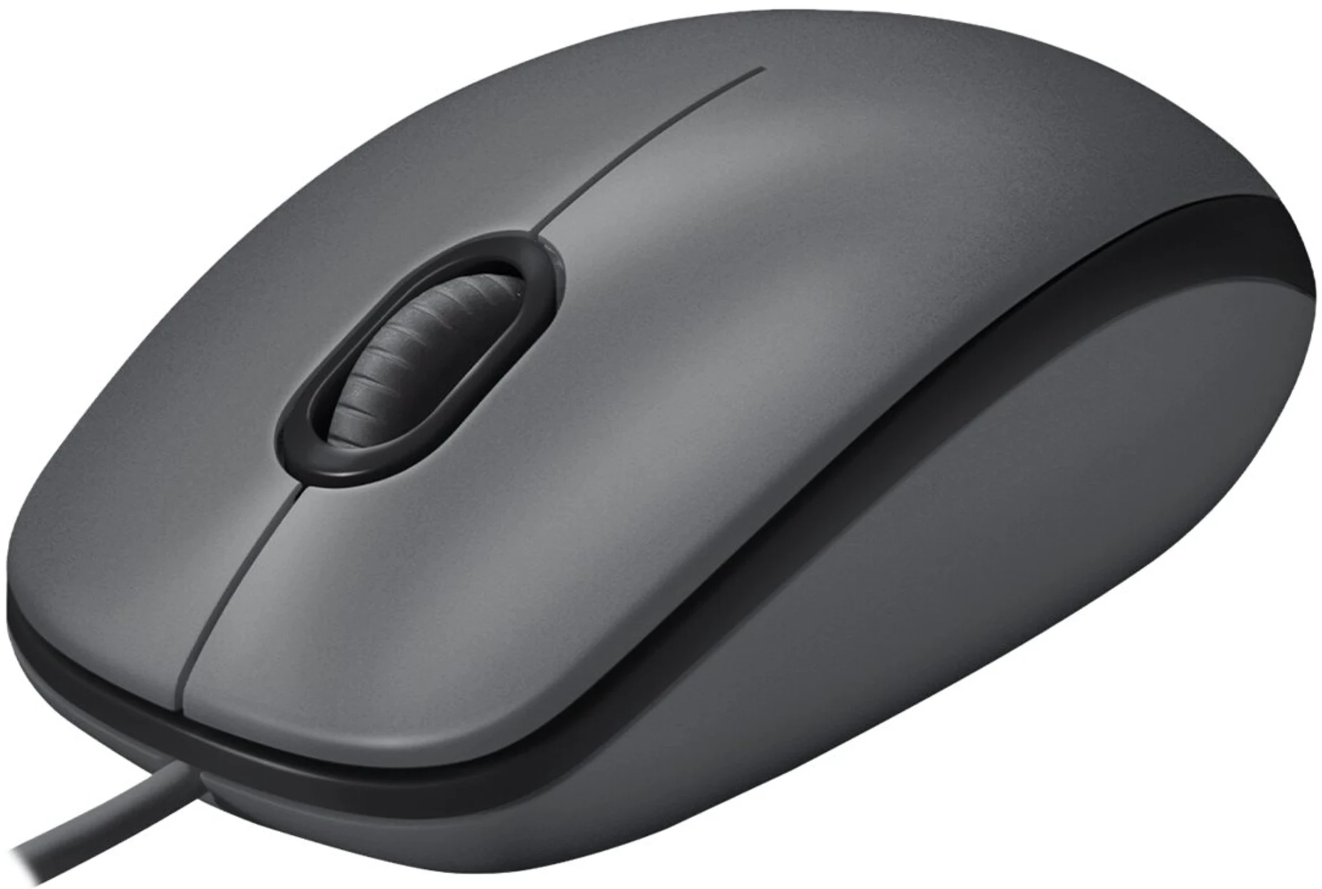 Imagen 1 de Mouse Alámbrico Logitech M90 Óptico 1000dpi USB color negro (Reacondicionado)