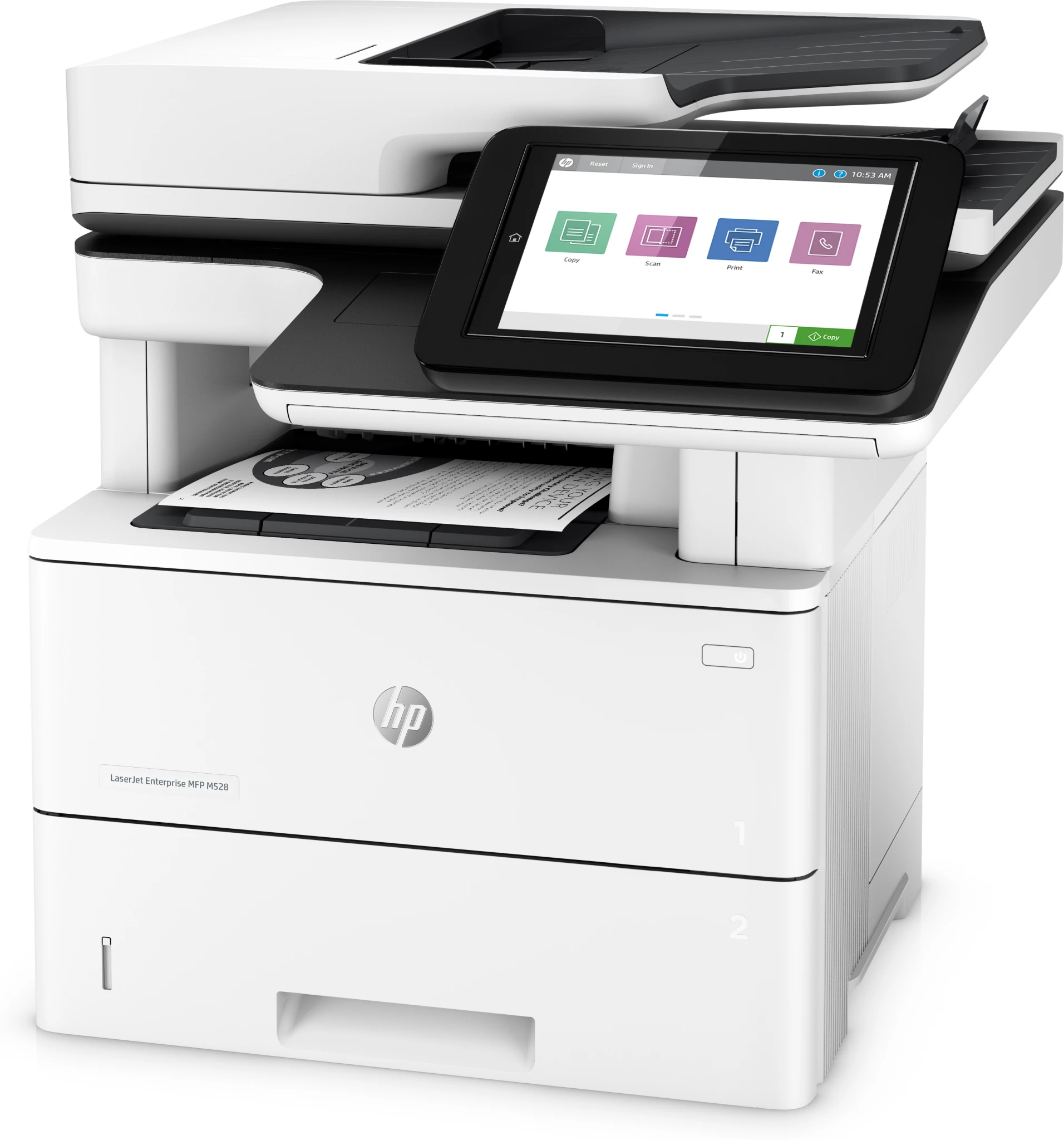 Imagen 1 de Impresora Multifunción HP LaserJet Enterprise MFP M528dn Láser Monocrómo LAN USB