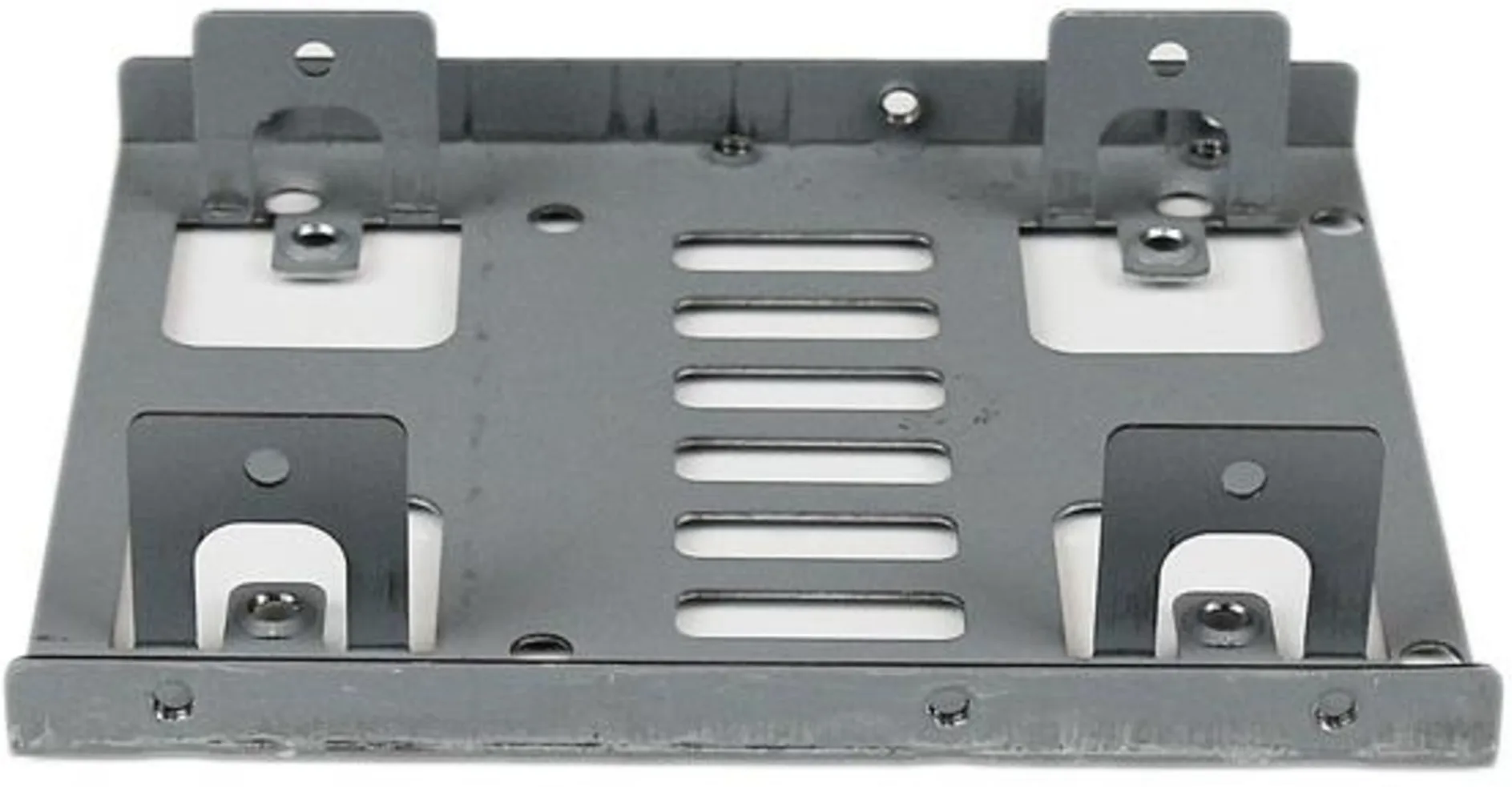 Imagen 2 de Bracket Adaptador p/ PC de 2 Unidade SSD 2.5" a 3.5" Incluye Juego de Tornillos