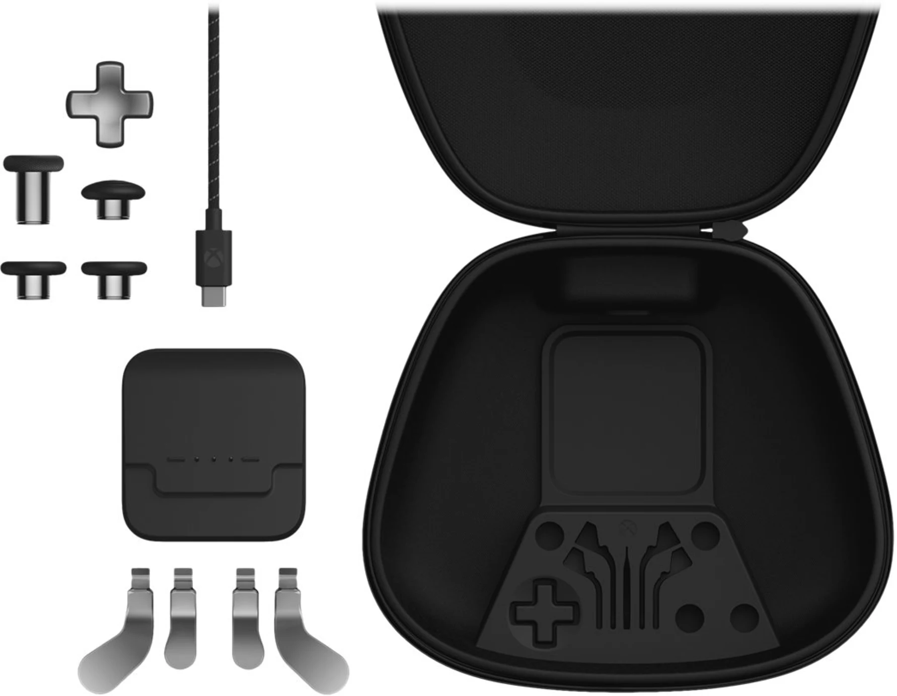 Imagen 2 de Pack Completo de Componentes para Control Microsoft Xbox Elite Series 2, Negro