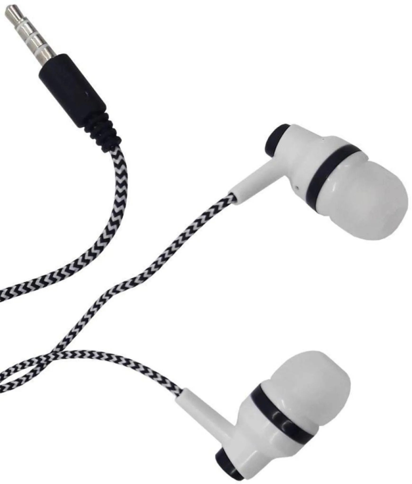 Imagen 0 de Dblue Audífonos Jack 3.5 Trenzado - Blanco (DBAC091W)