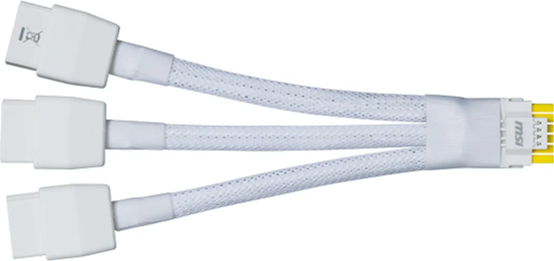 Imagen 6 de Tarjeta de Video MSI GF RTX5080 16G GAM. TRIO OC WHITE 16GB GDDR7 HDMI DP G-SYNC