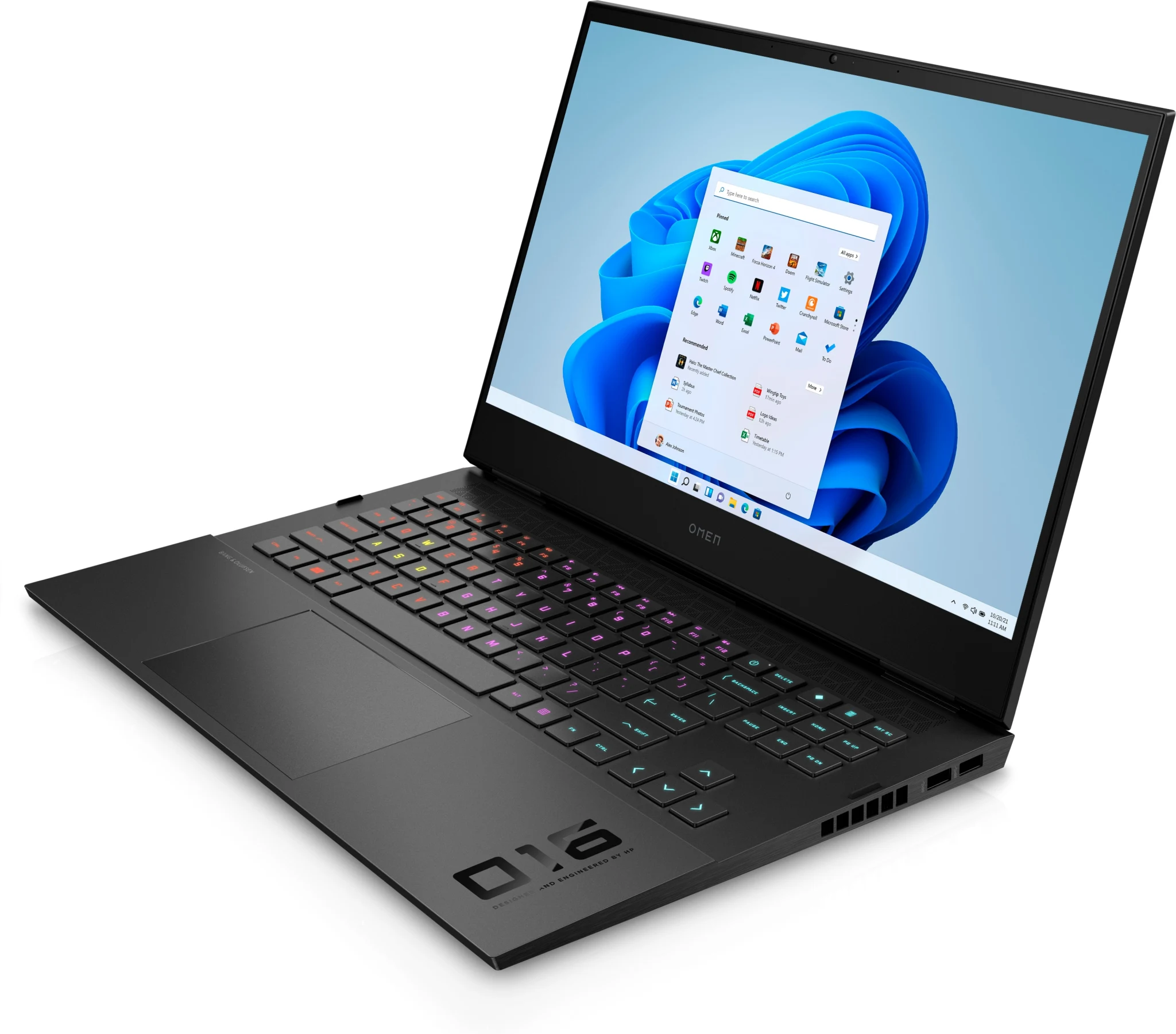 Imagen 2 de Notebook HP OMEN 16-B0500LA I7-1800H RAM 16GB SSD 512GB 16.1" VID6GB W11H