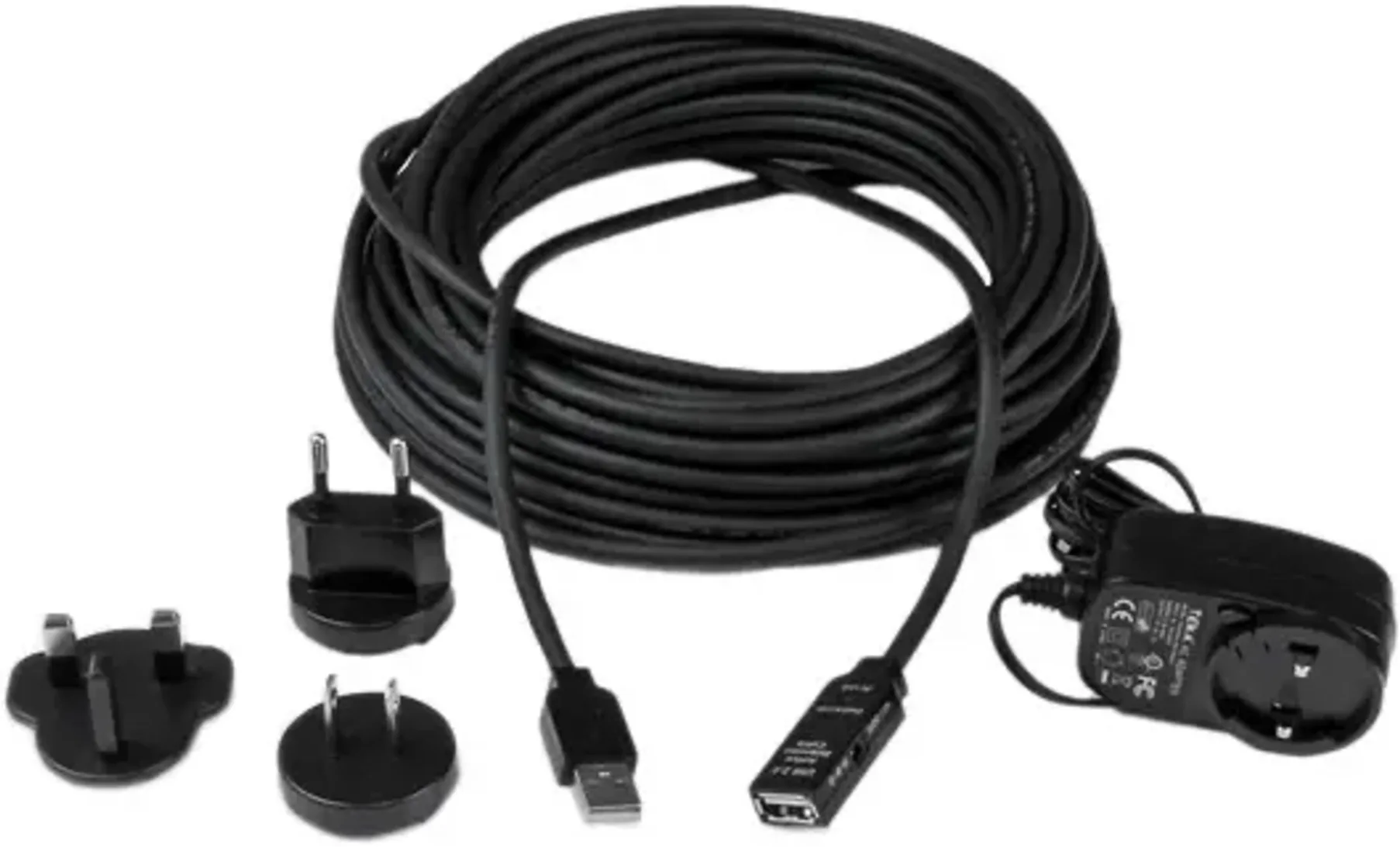 Imagen 0 de Cable Extensión USB Yealink USB2-EXT-10M, con alimentación cámara UVC30, 10mts