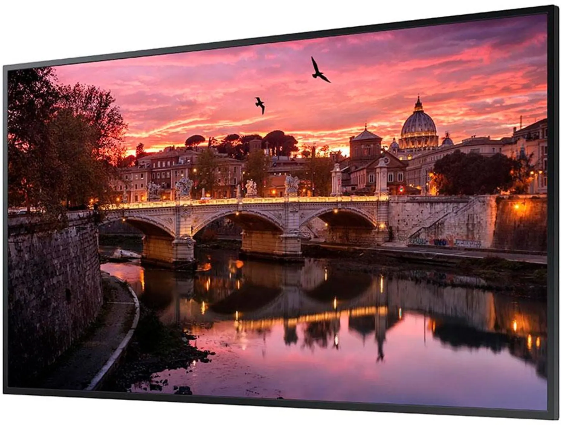 Imagen 1 de Monitor Profesional 16/7 Samsung QBB 4K UHD 43" 2160p VA WiFi LAN 5*HDMI 2*USB 