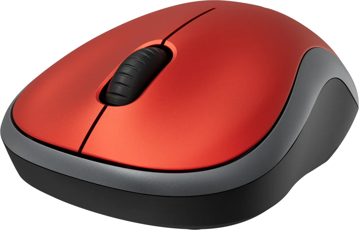 Imagen 7 de Mouse Inalámbrico Logitech M185 Óptico 1000dpi 2.4 Ghz 3 Botones USB Color Rojo