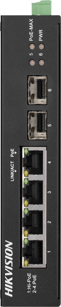 Imagen 0 de Switch Pro Series Hikvision DS-3T0506HP-E/HS - unmanaged - 3 x