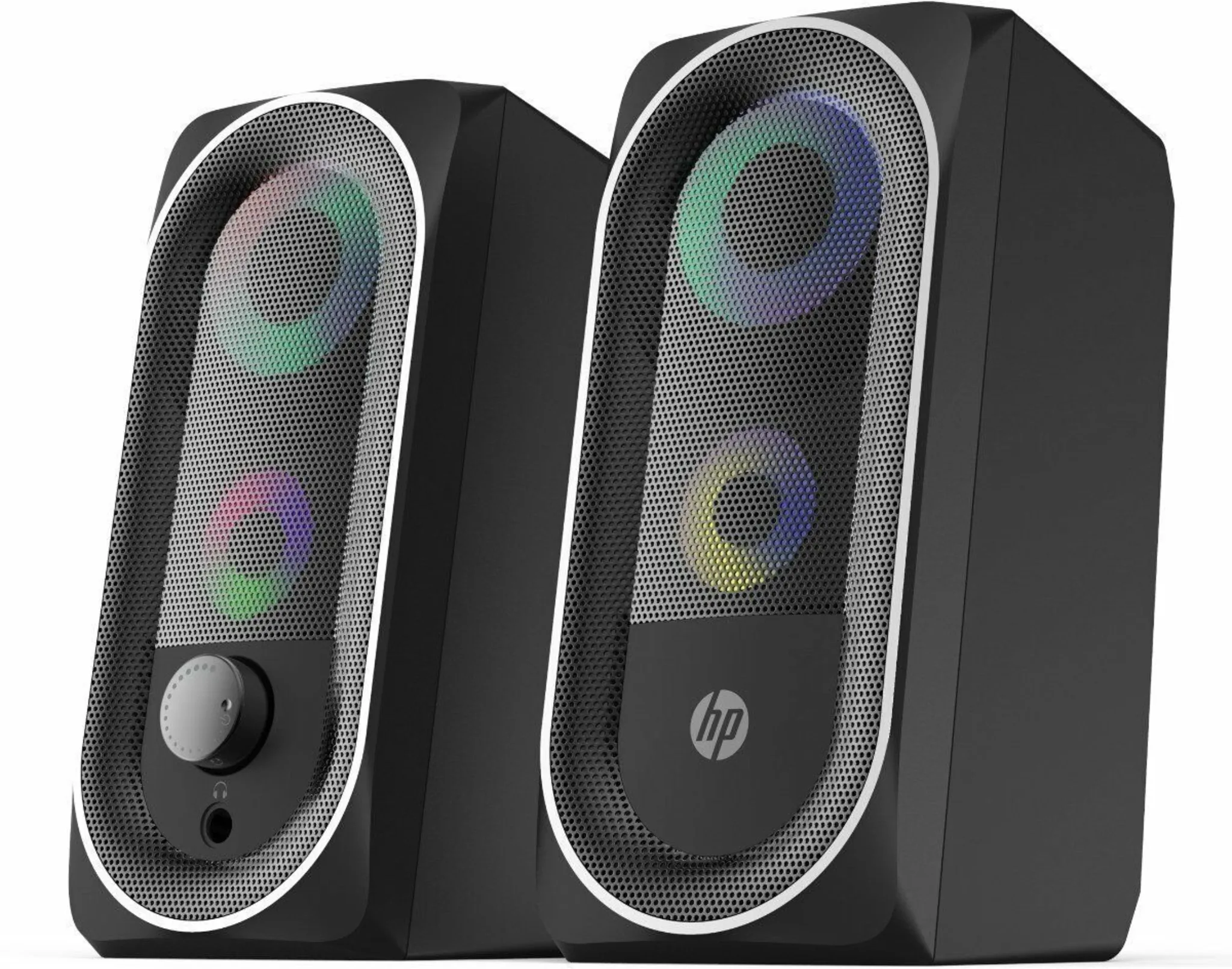 Imagen 3 de Parlantes HP DHE-6001, RGB 2x 3W RMS Conector 3.5mm USB (alimentación)