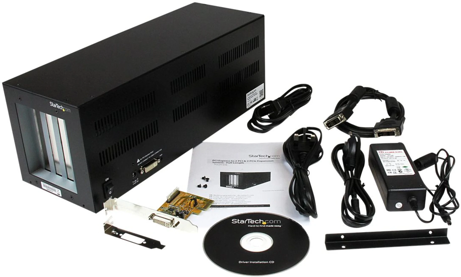 Imagen 0 de StarTech PCI Express to 2 PCI & 2 PCIe Expansion Enclosu