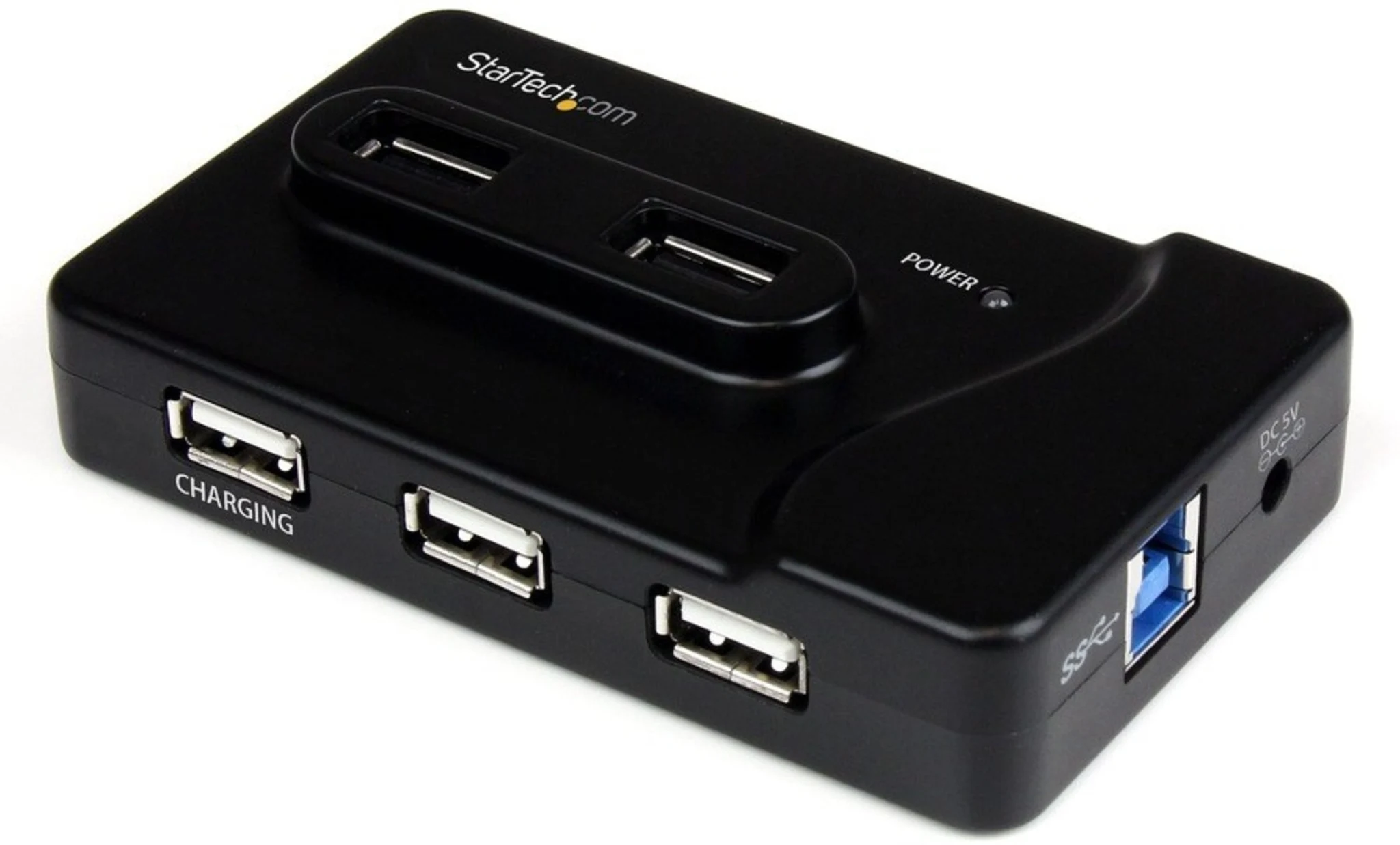 Imagen 0 de HUB Concentrador StarTech Host USB-A 3.0, 6 Puertos USB-A 3.0 4800Mbit/s Negro