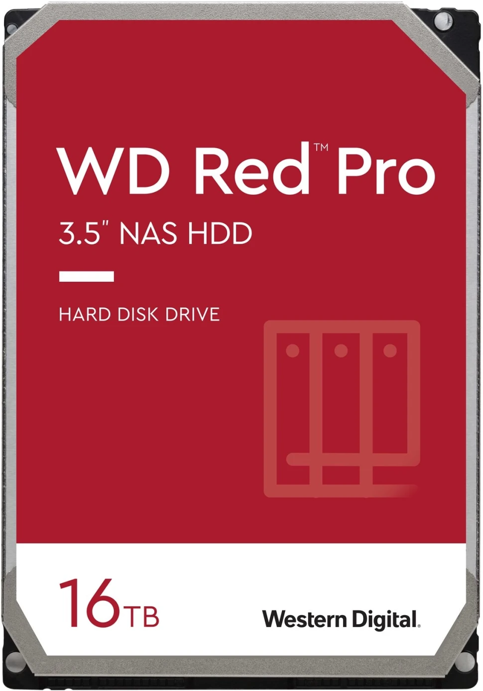 Imagen 2 de Disco Duro Western Digital Red Pro 16TB 3.5" 7200RPM SATA III 512MB /para NAS