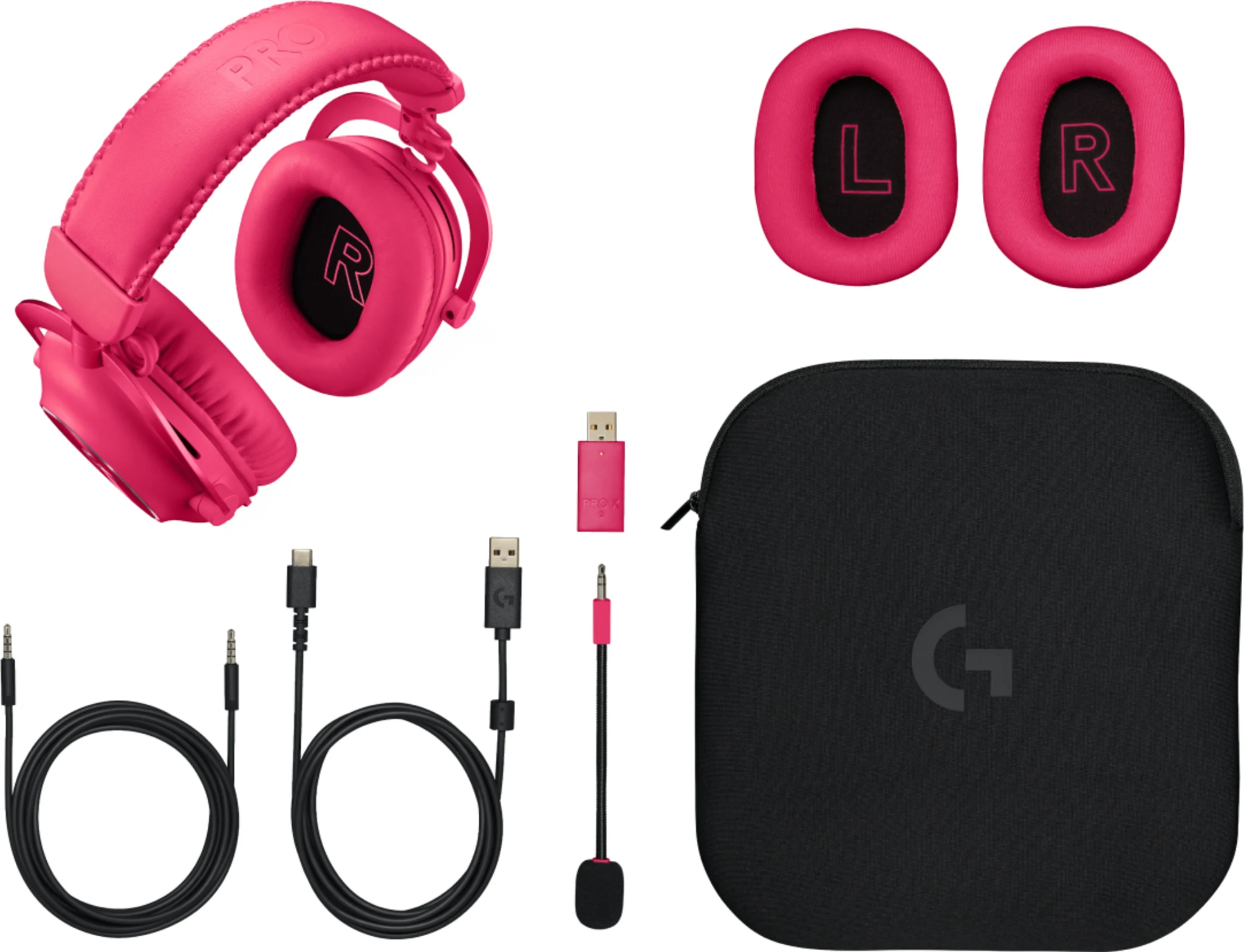 Imagen 5 de Logitech G Pro X 2 - Auricular - tamano completo - Bluetooth / LIGHTSPEED - inal