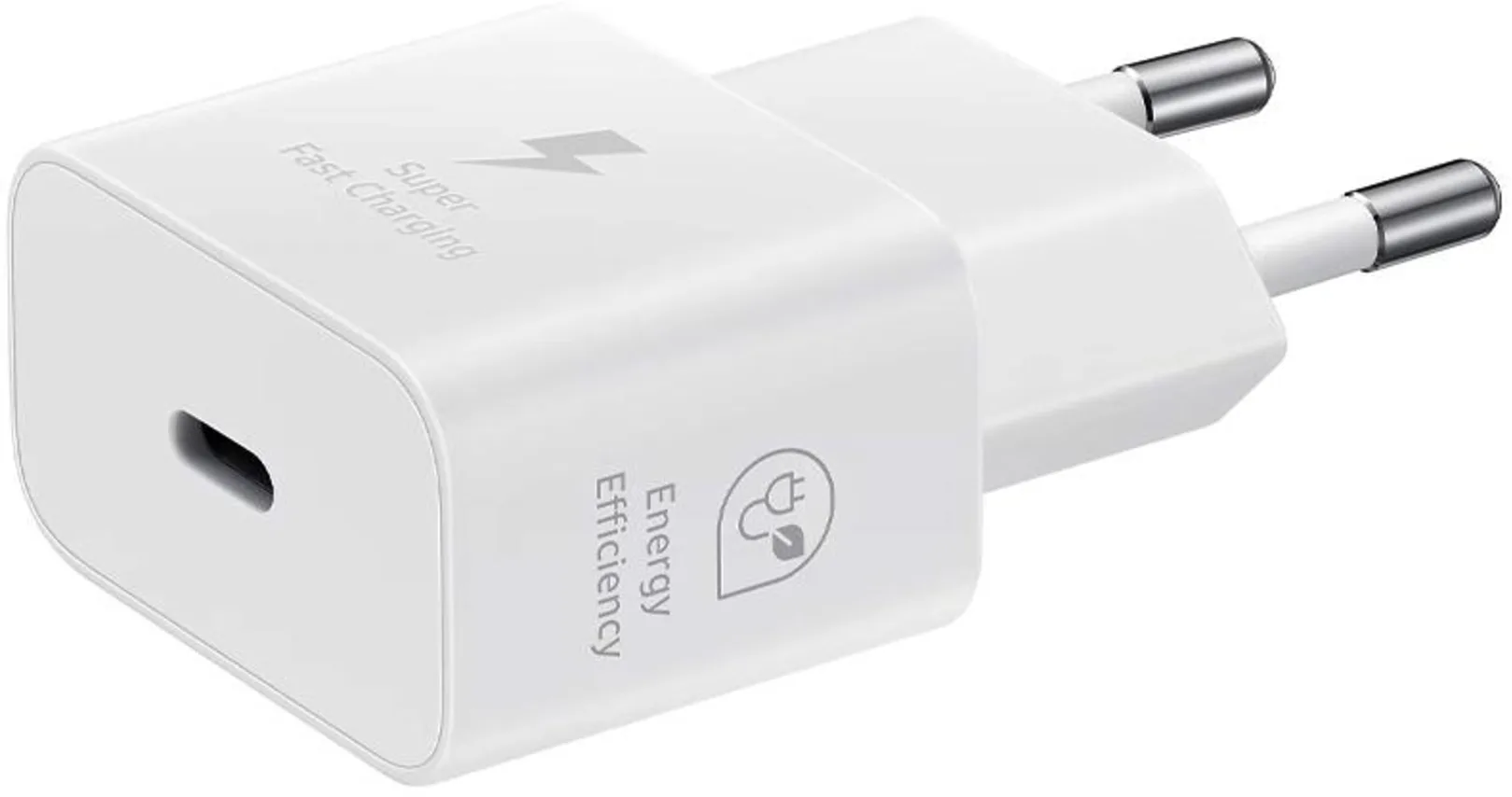 Imagen 0 de Cargador de Pared Samsung 25W USB-C p/ Teléfonos y disp. Galaxy sin Cable Blanco