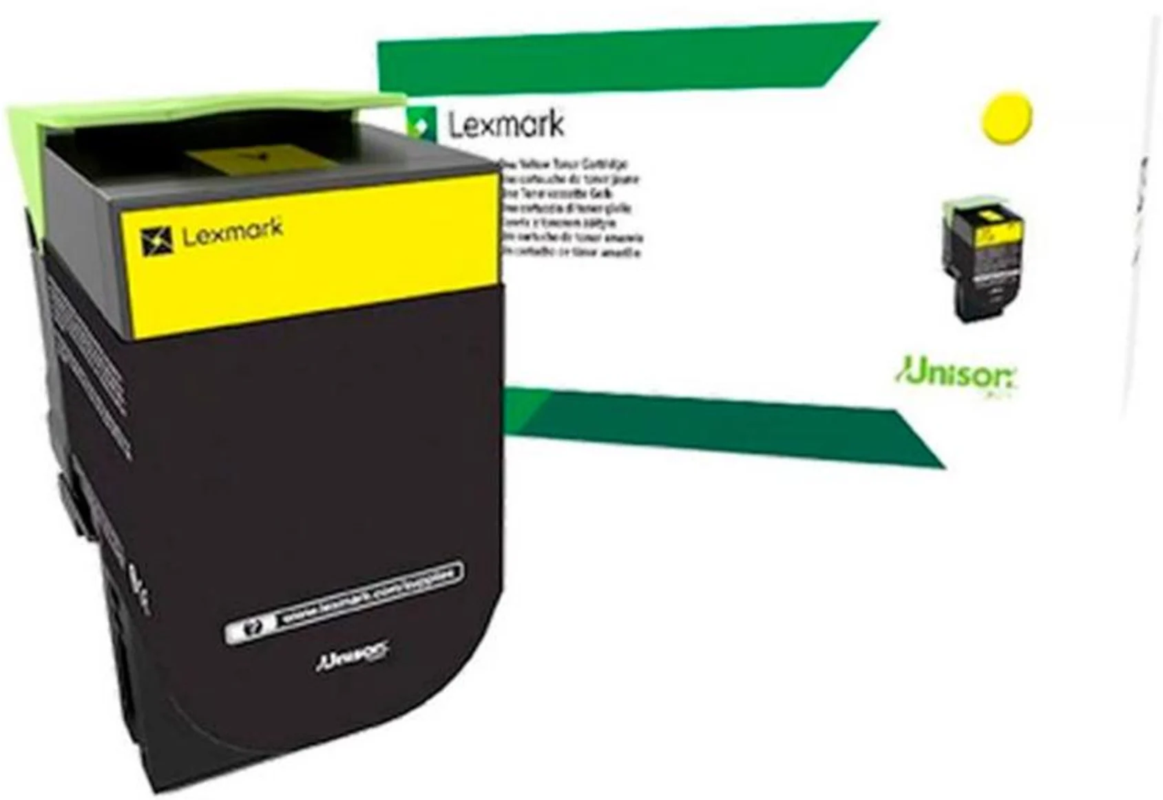 Imagen 0 de Toner Lexmark 78C4UK0 Yellow para CX622ade/de CX625ade/adhe CS521dn 7.000Pág 
