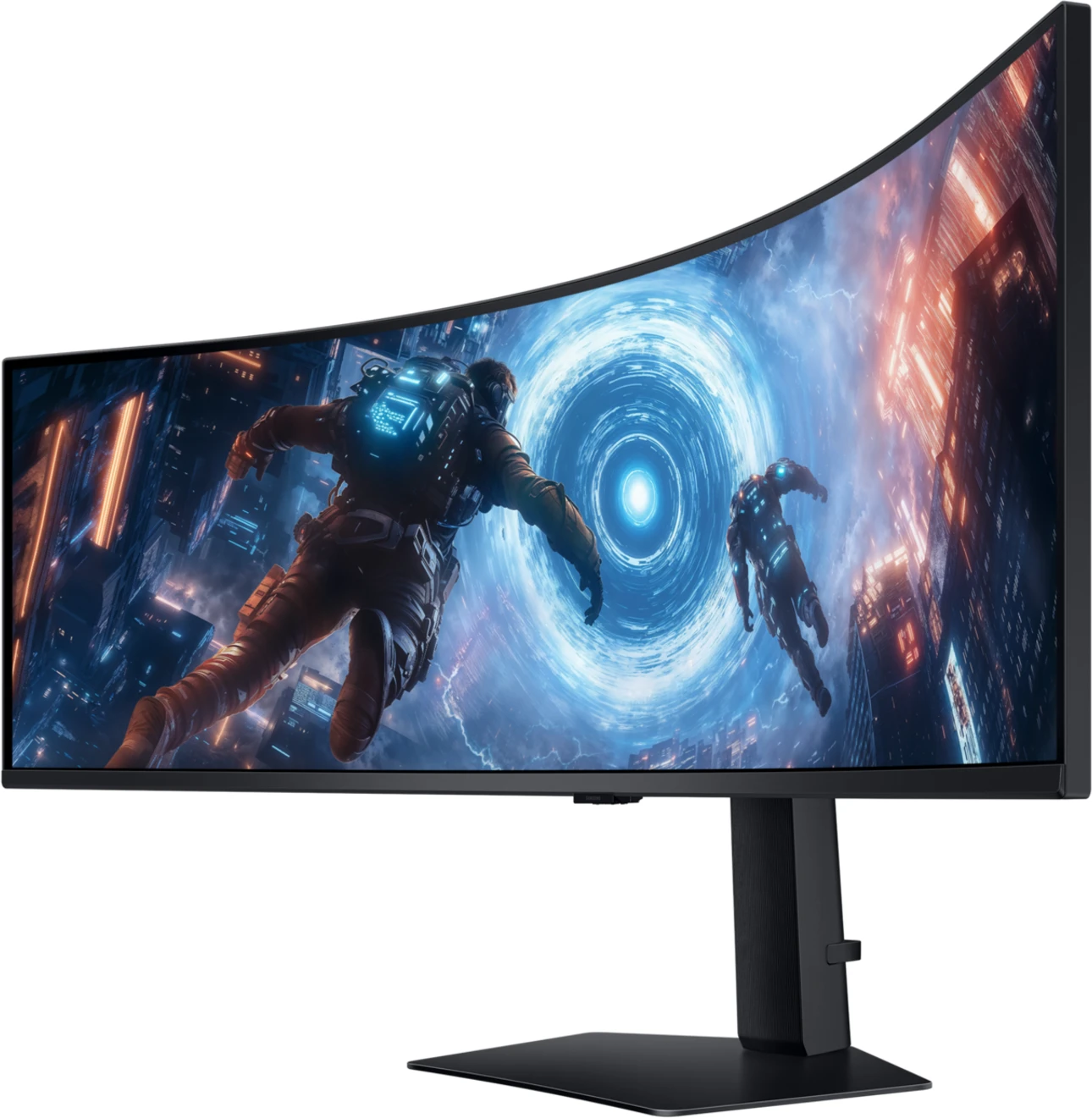 Imagen 2 de Monitor Gamer Curvo Samsung Odyssey G9 G91f 49" DQHD 5120*1440 DP HDMI VA 144Hz