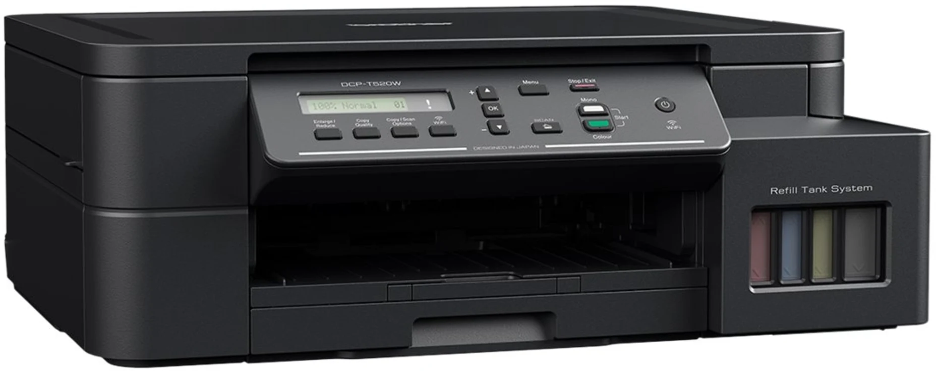 Imagen 4 de Impresora Multifunción Brother DCP-T520W Tanque Tinta Color WiFi USB MFP 30ppm