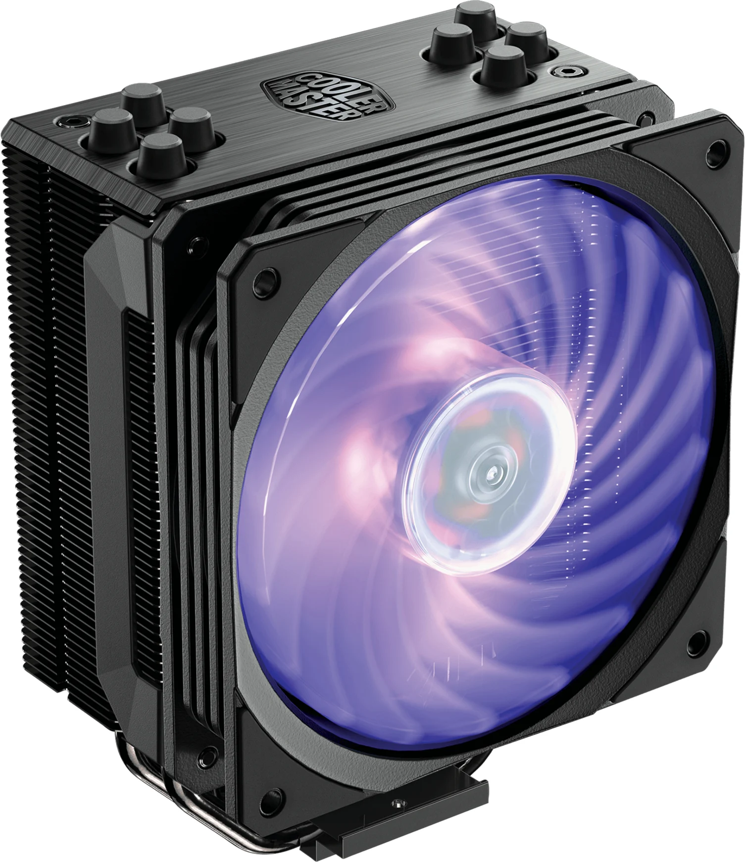 Imagen 1 de Disipador CPU Cooler Master Hyper 212 RGB, RGB Intel/AMD 2000RPM 4pin Negro