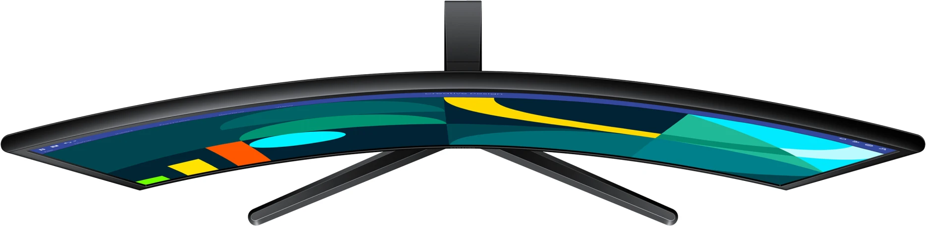 Imagen 2 de Monitor Curvo Samsung S36GD 27" FHD 1920*1080 VA VGA HDMI 100Hz  4 GTG