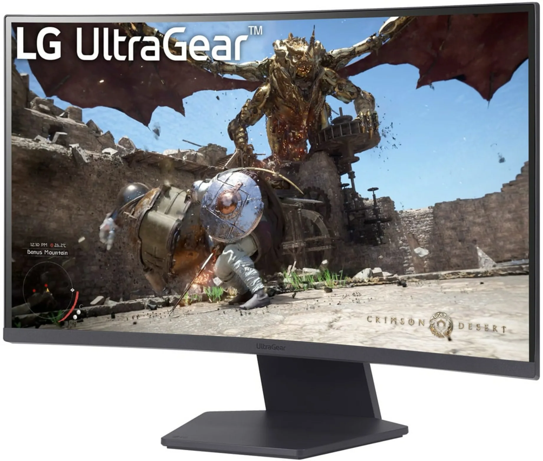 Imagen 1 de Monitor Gamer Curvo LG UltraGear 27" QHD 2560*1440 VA HDMI D 180Hz 1ms GtG 