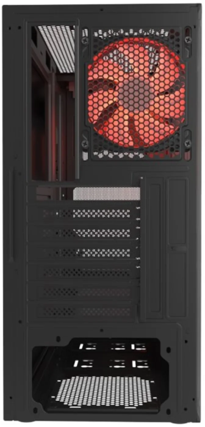 Imagen 2 de Gabinete Gamer Xtech XT-GMR4 Phobos Panel lat Vid templado ATX MTower Negro