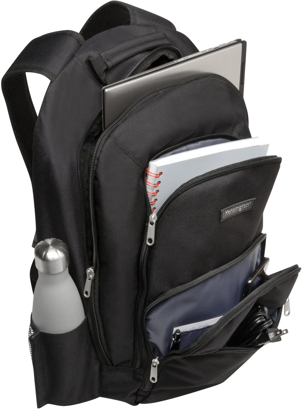 Imagen 5 de Mochila Kensington SP25 Classic Para Notebook Hasta 15.6" Color Negro