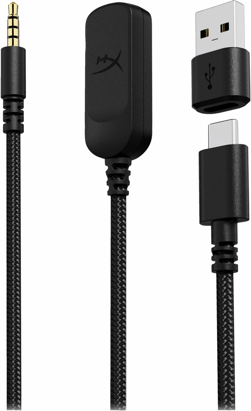 Imagen 4 de Audífonos Gamer Alámbricos HyperX Cloud III, USB C/A, 3.5mm DTS Color Negro